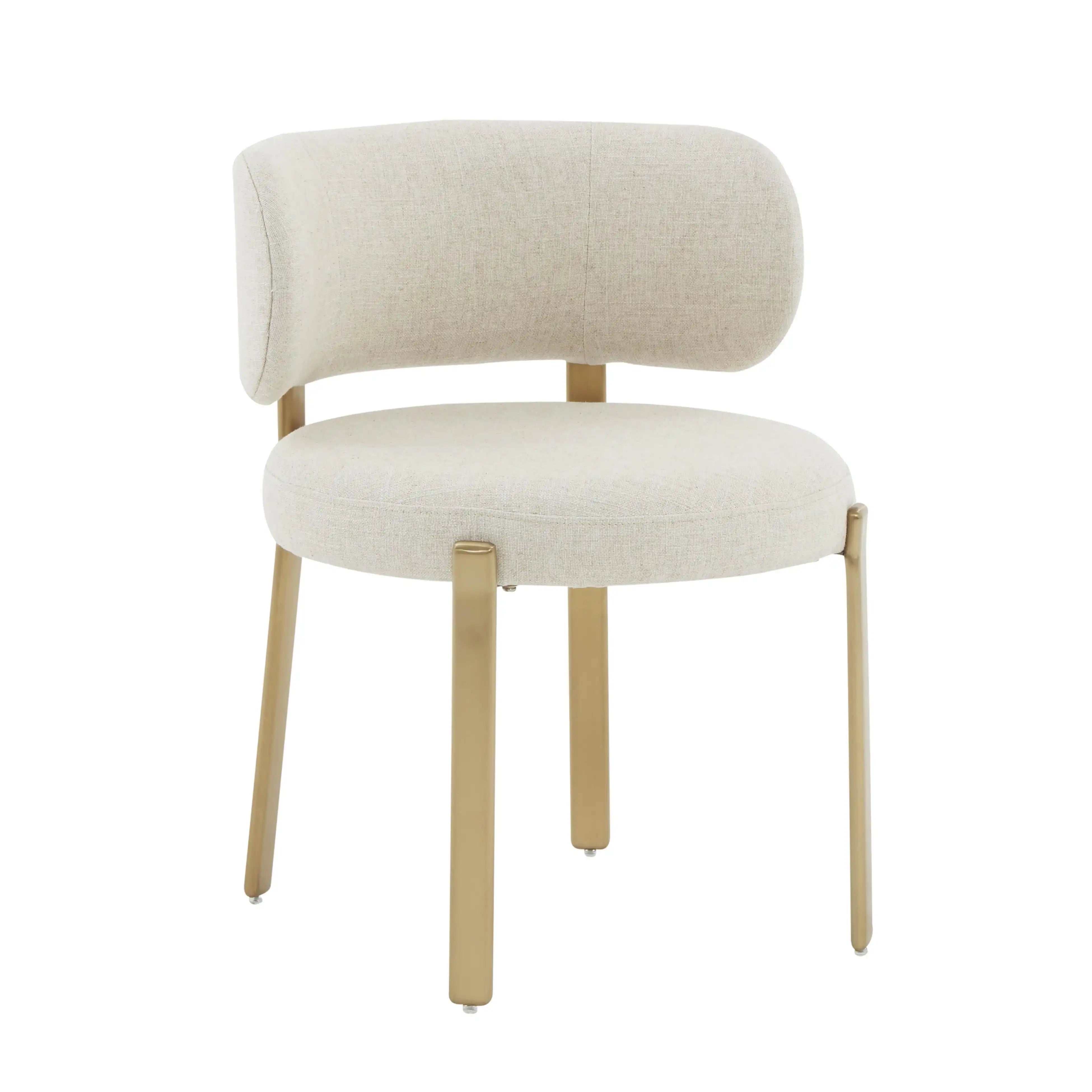 Margaret - Dining Chair - Cream - Best Buy Furniture