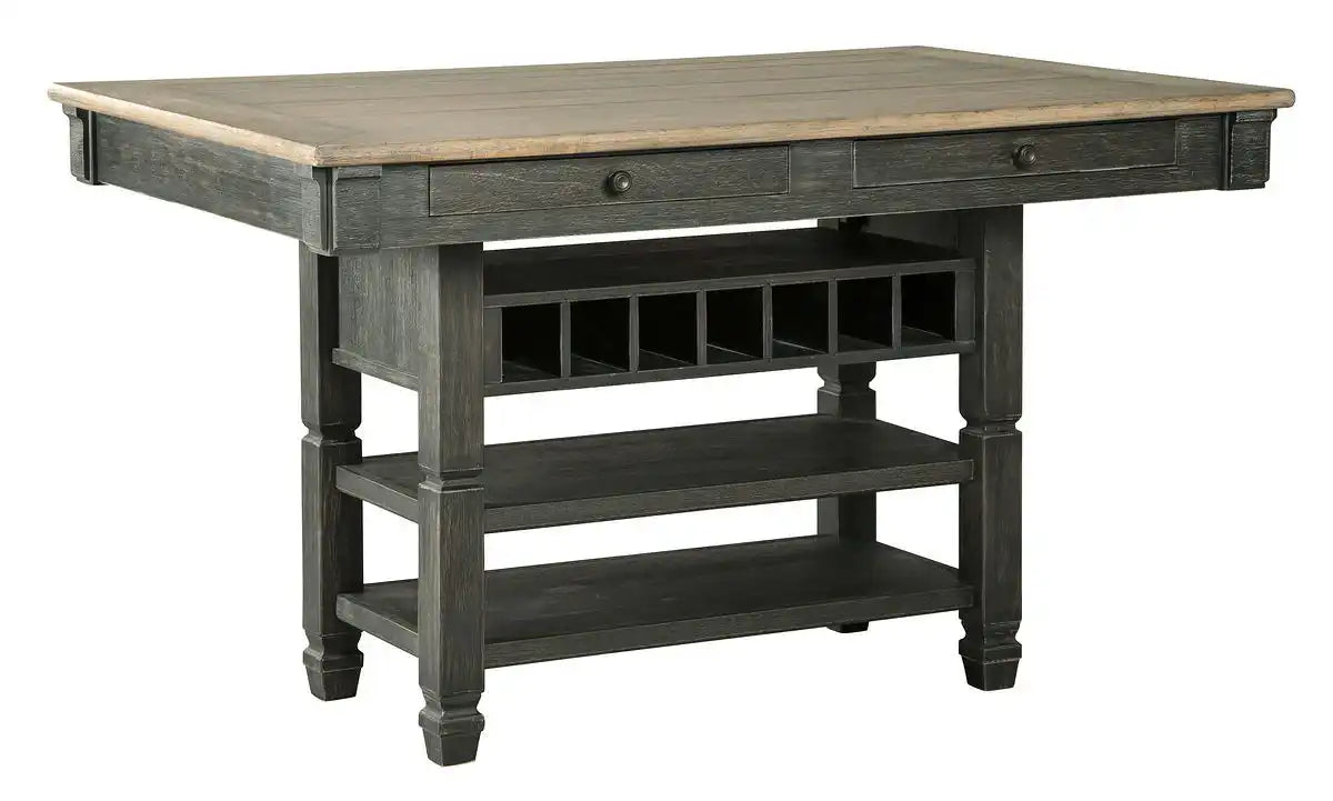 Tyler Creek - Counter Height Table Set - Best Buy Furniture
