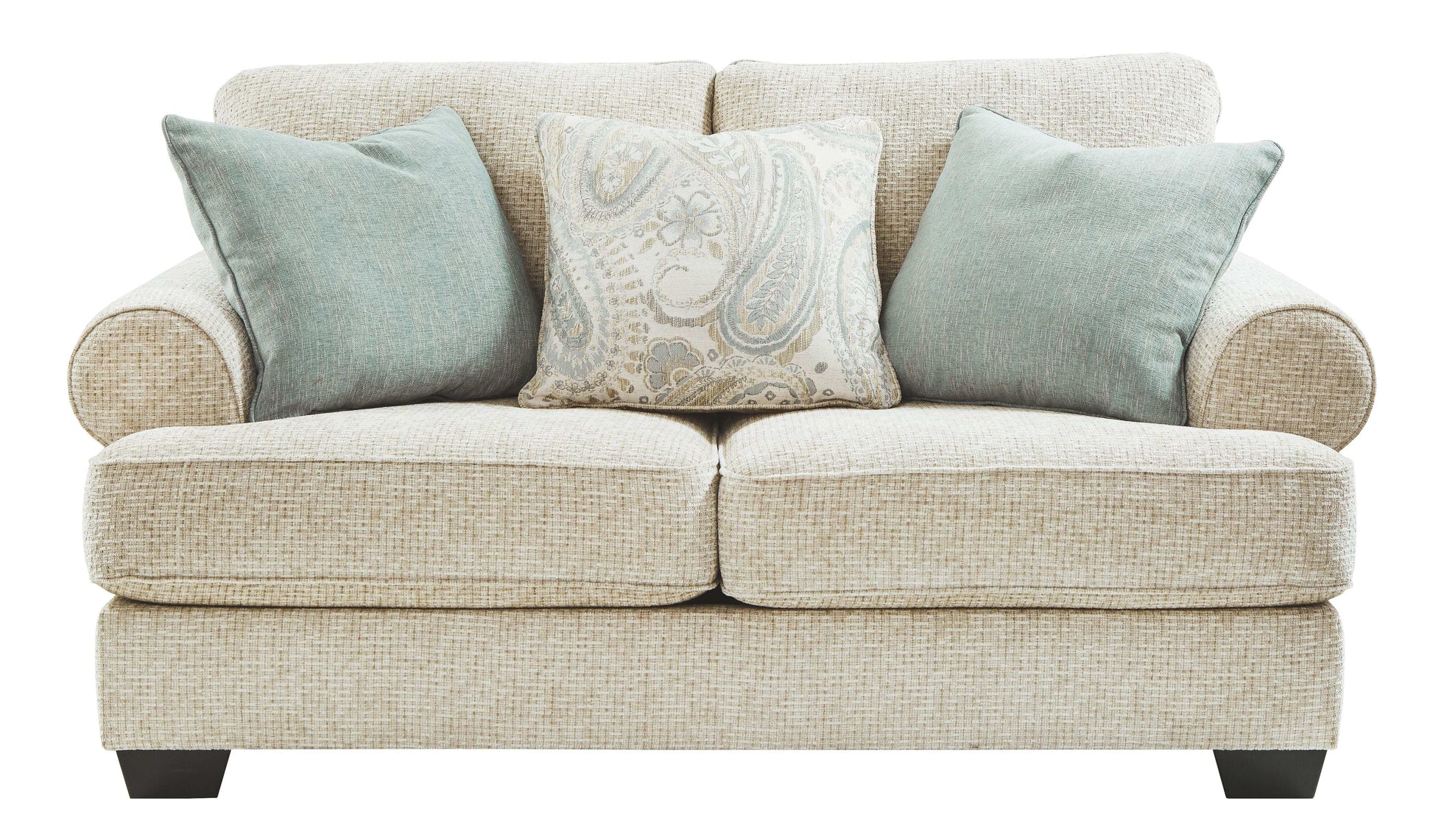 Monaghan - Loveseat - Sandstone - Best Buy Furniture