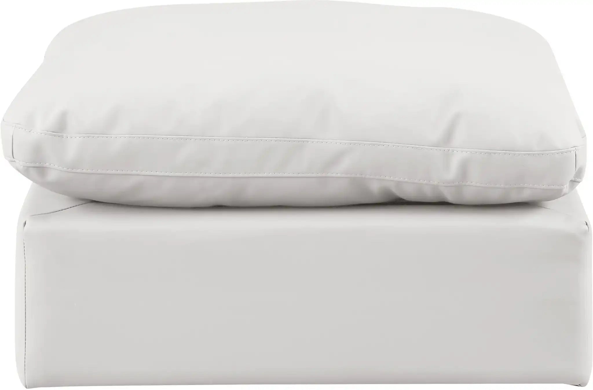Indulge - Faux Leather Ottoman
