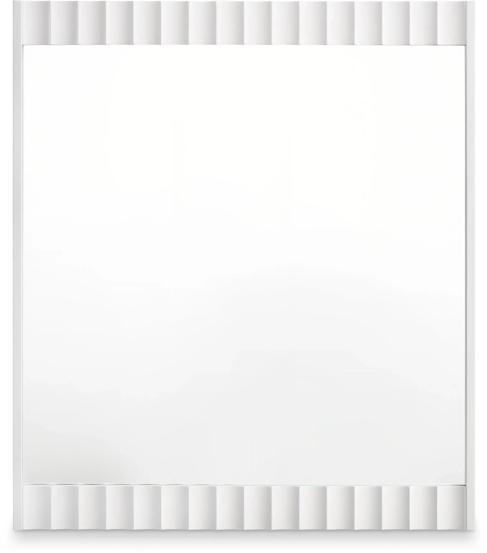 Modernist - Mirror - White - Best Buy Furniture