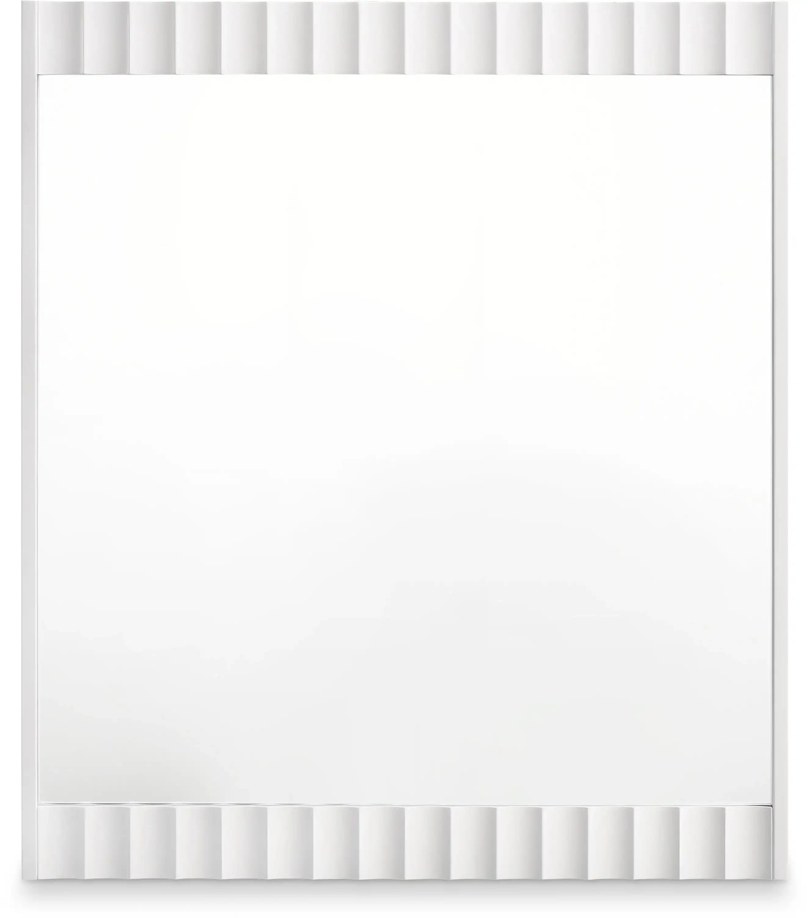 Modernist - Mirror - White - Best Buy Furniture