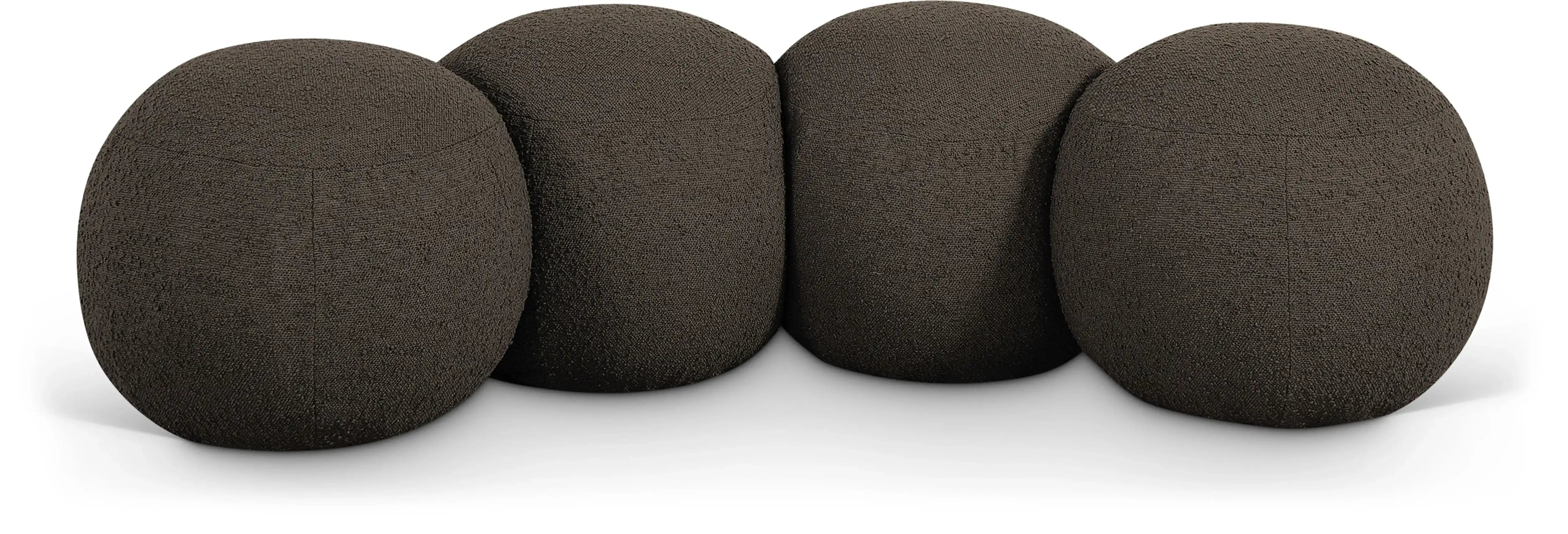 Apollo - Boucle Fabric Bench - Best Buy Furniture