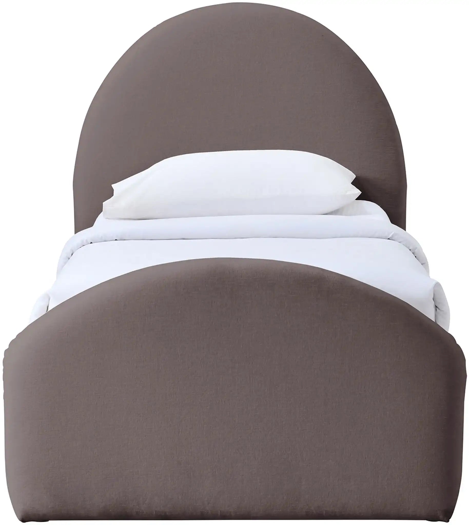 Andaz - Chenille Fabric Upholstered Bed