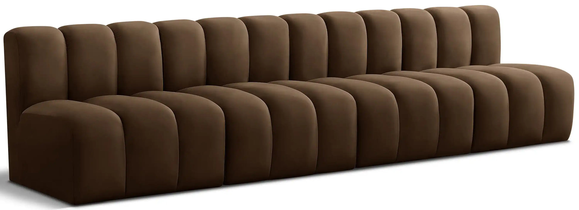 Arc - Velvet 4 Seats Modular Sofa - Best Buy Furniture