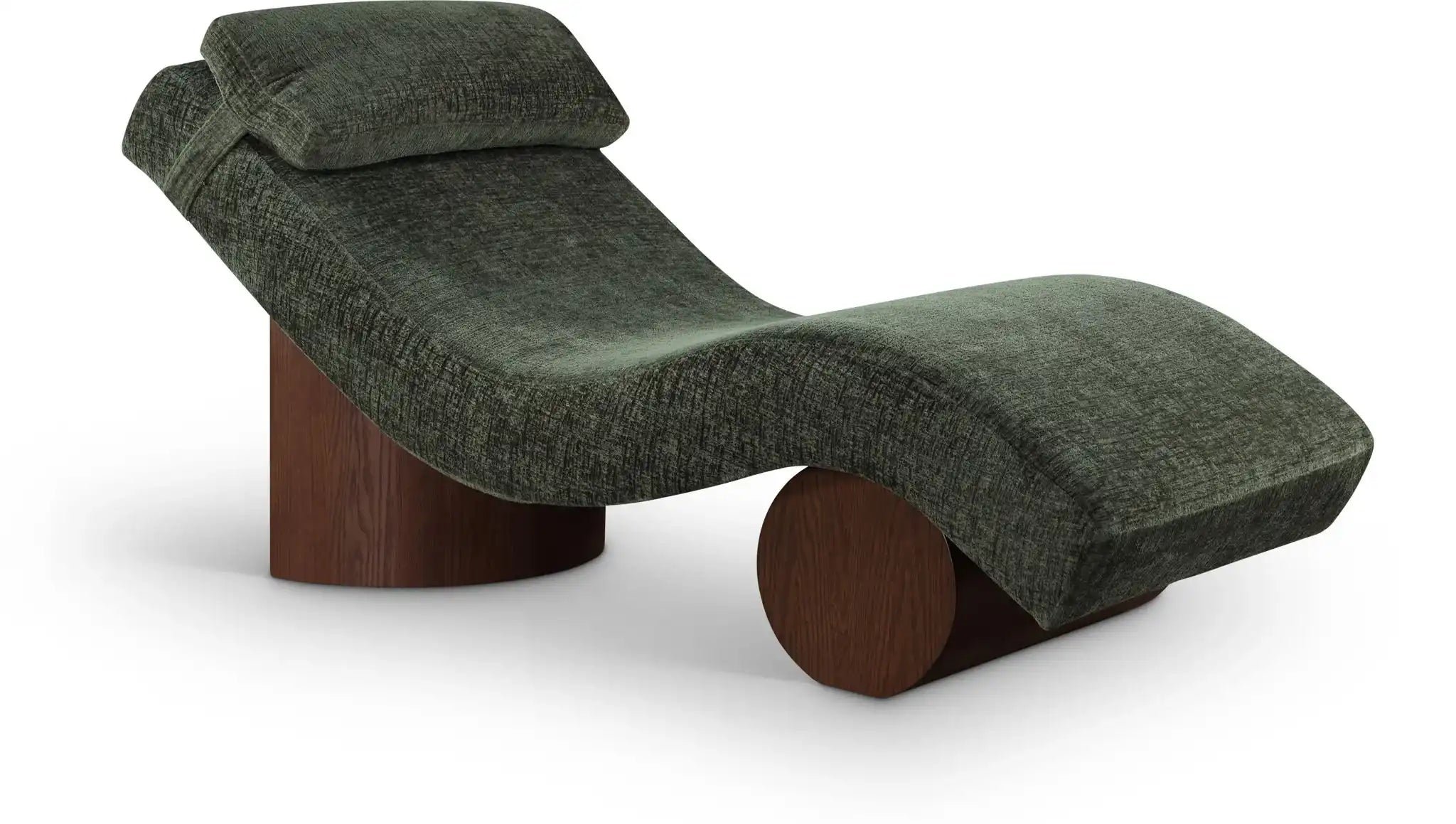 Marcella - Chaise Lounge - Walnut Base - Best Buy Furniture