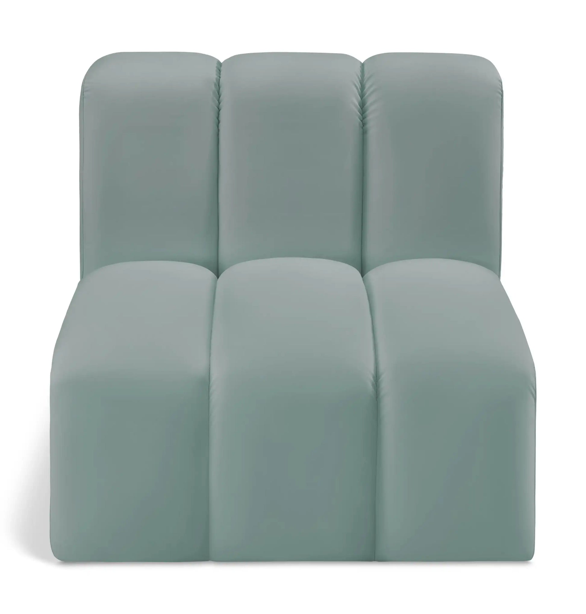 Arc - Faux Leather Straight Chair - Best Buy Furniture