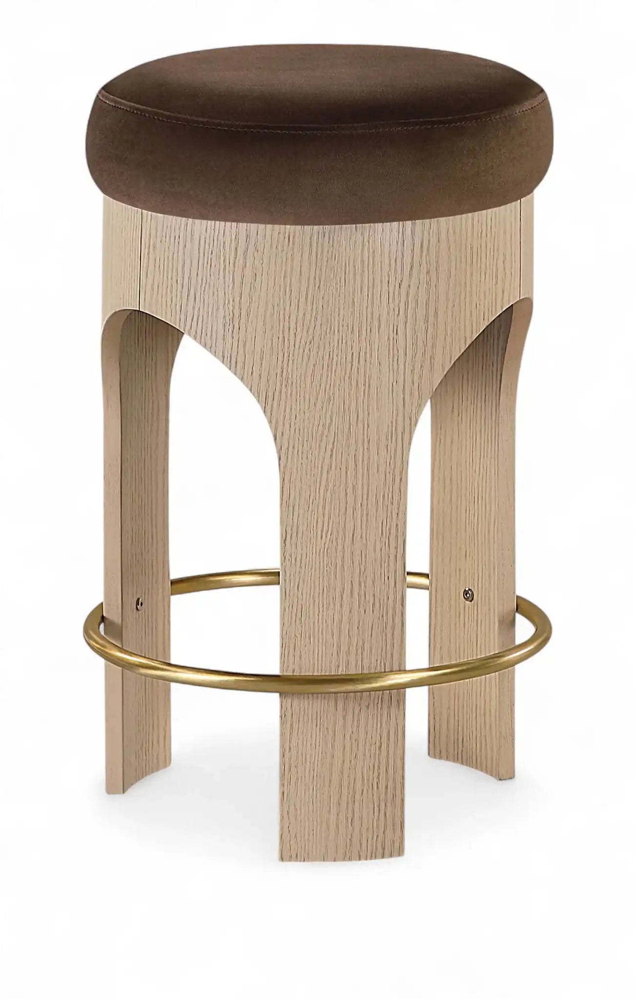 Bocceli - Counter Stool - Natural Base - Best Buy Furniture