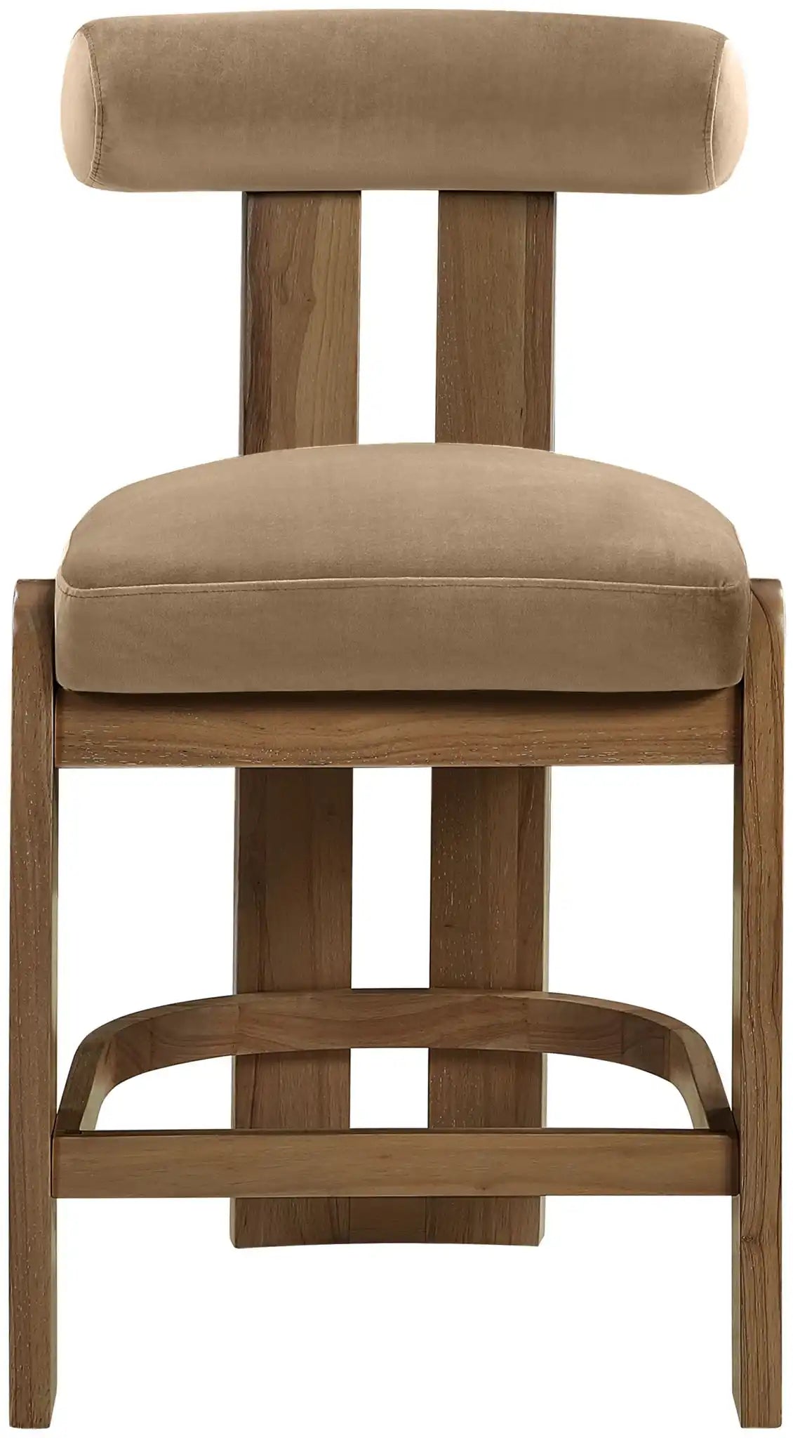 Arienzo - Velvet Upholstered Counter Stool (Set of 2)