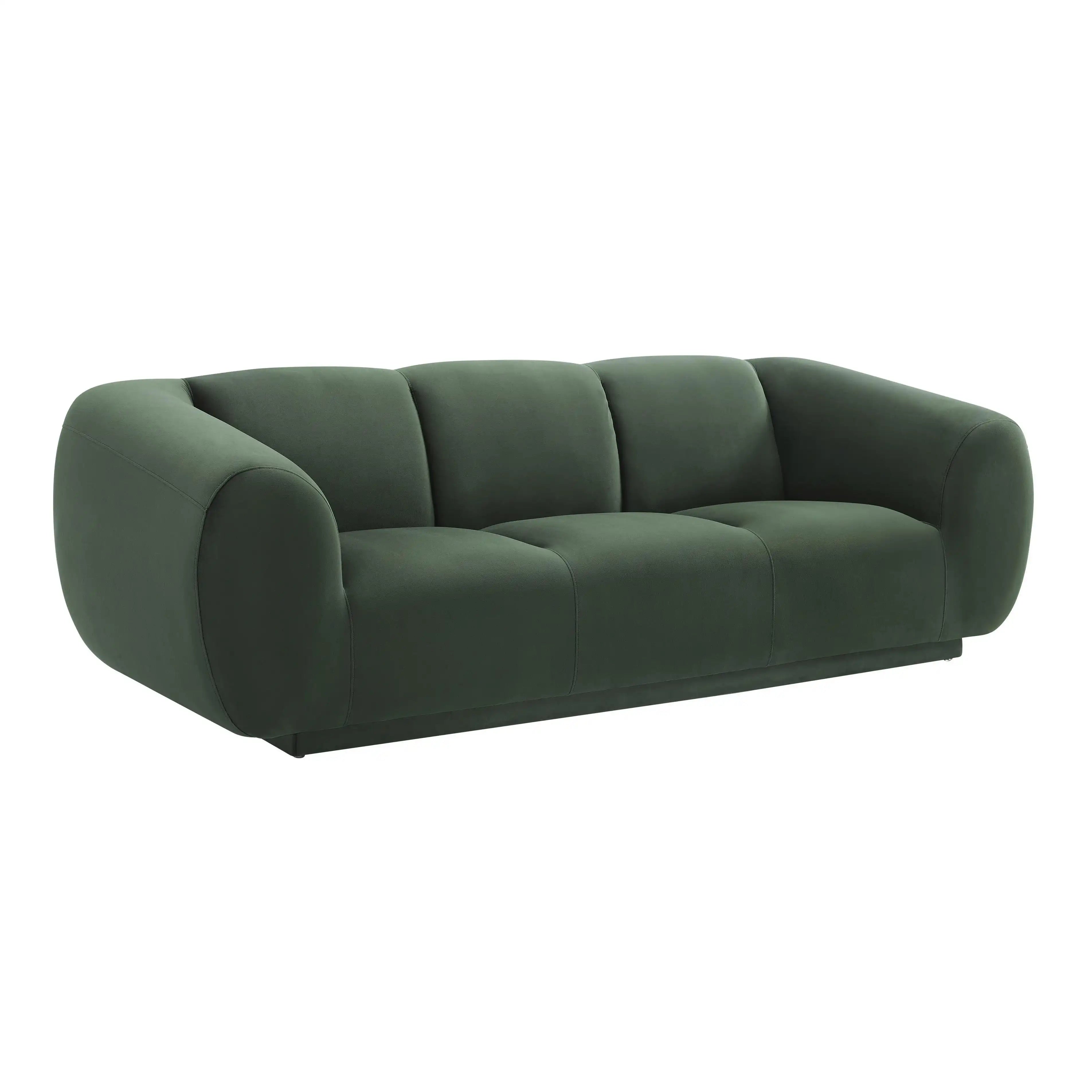 Emmet - Velvet Sofa - Best Buy Furniture