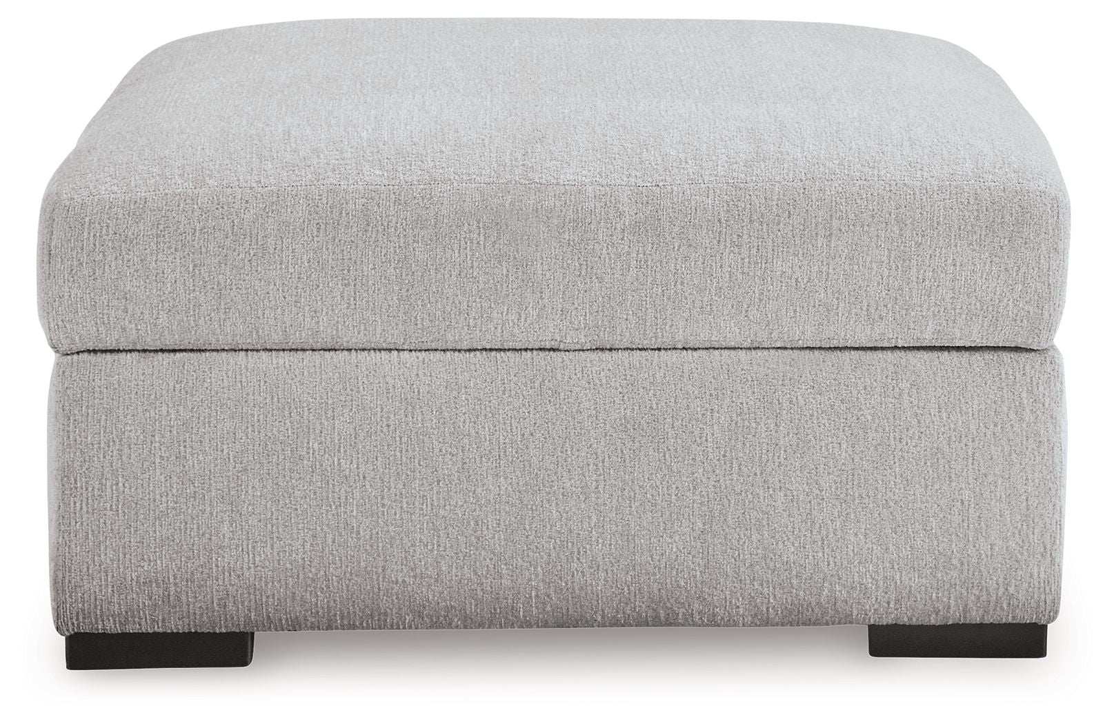 Gabyleigh - Ottoman With Storage - Nickel - Best Buy Furniture