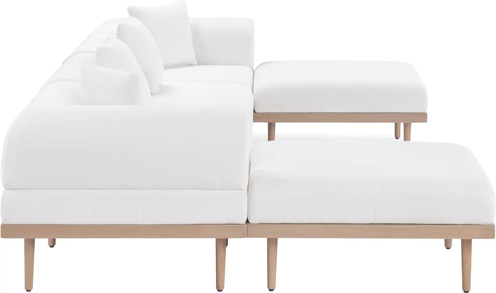 Laguna - 6 Piece 142" Outdoor Patio Modular Sectional