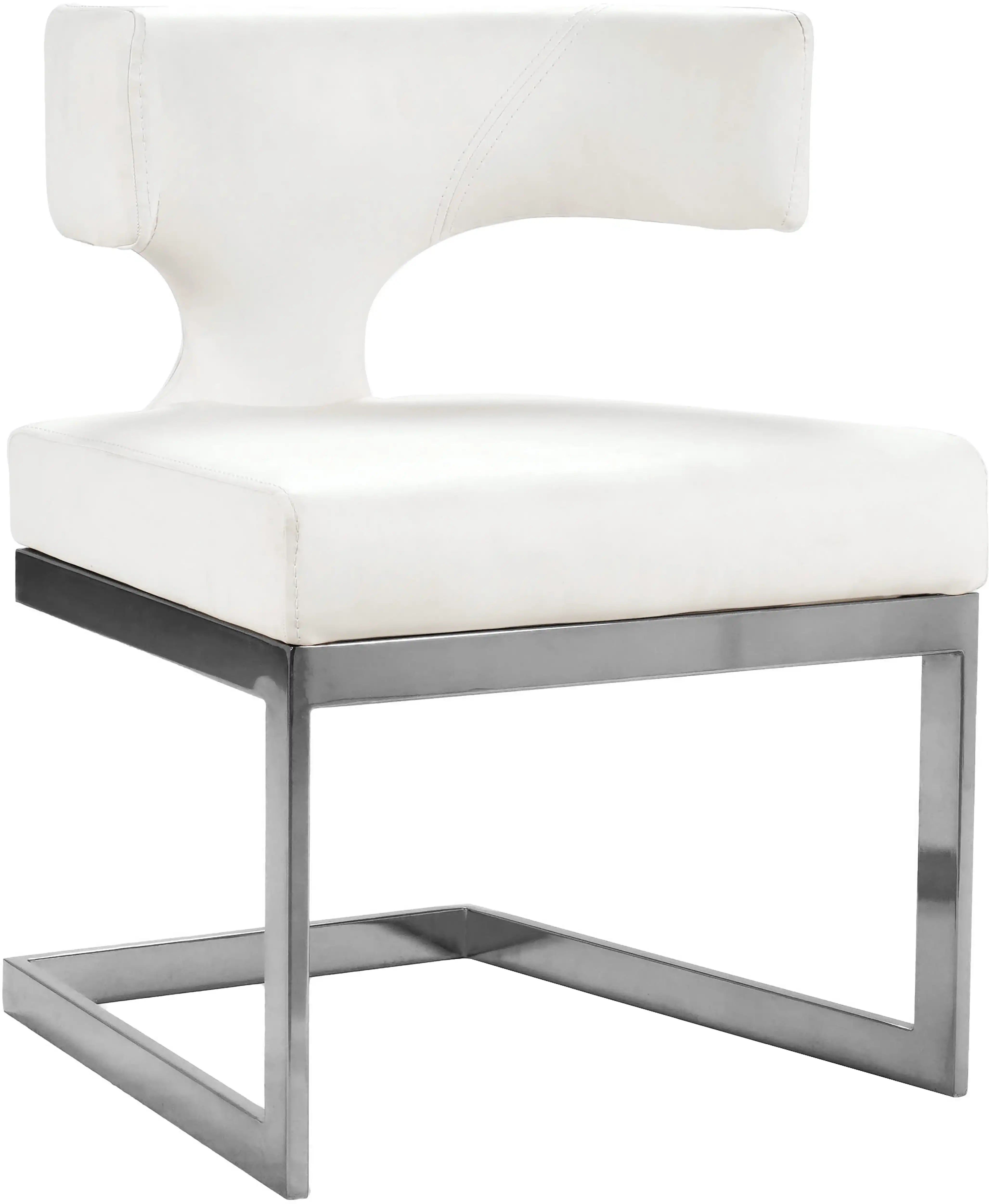 Alexandra - Dining Chair with Chrome Legs - Best Buy Furniture