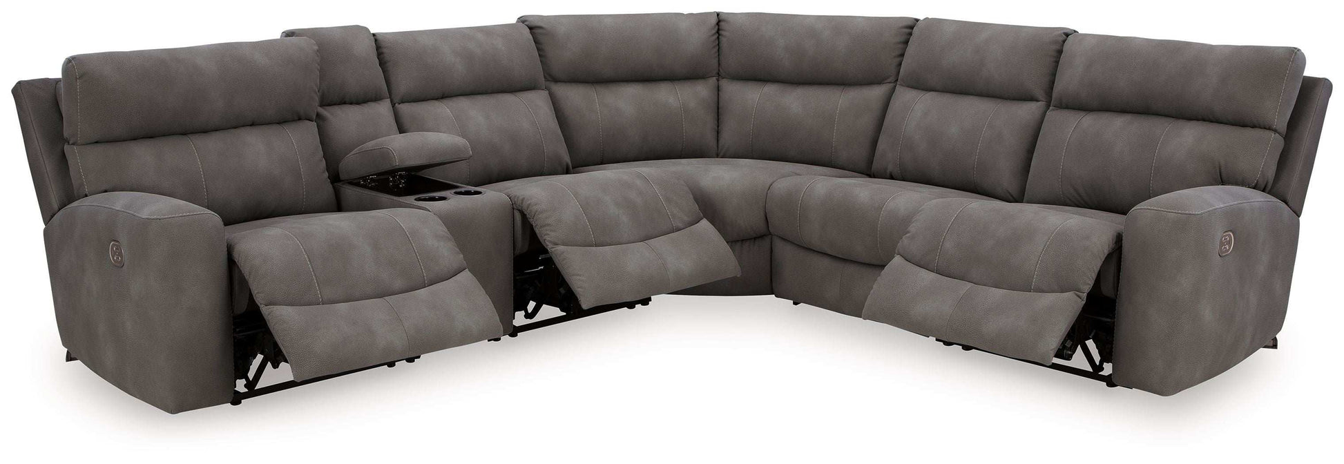 Next-Gen Durapella - Reclining Sectional - Best Buy Furniture