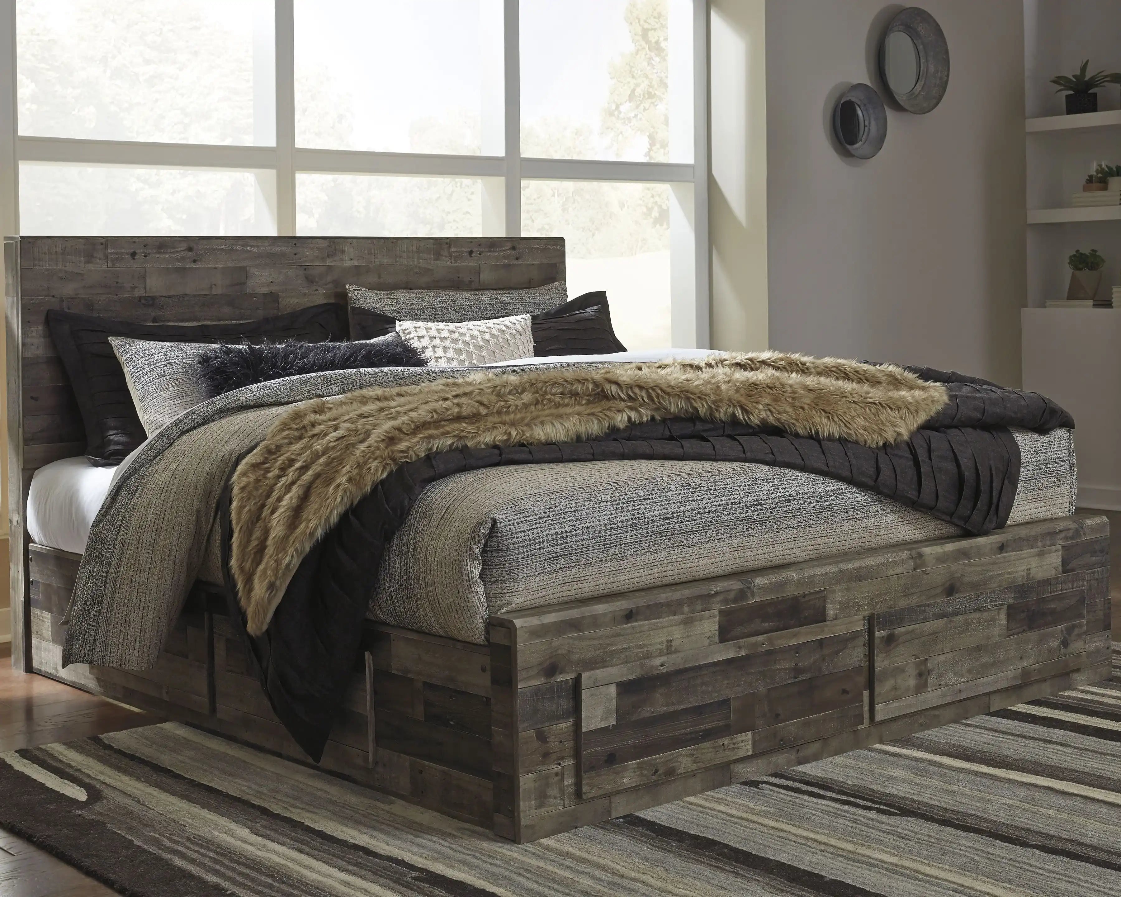 Derekson - Panel Bed - Best Buy Furniture