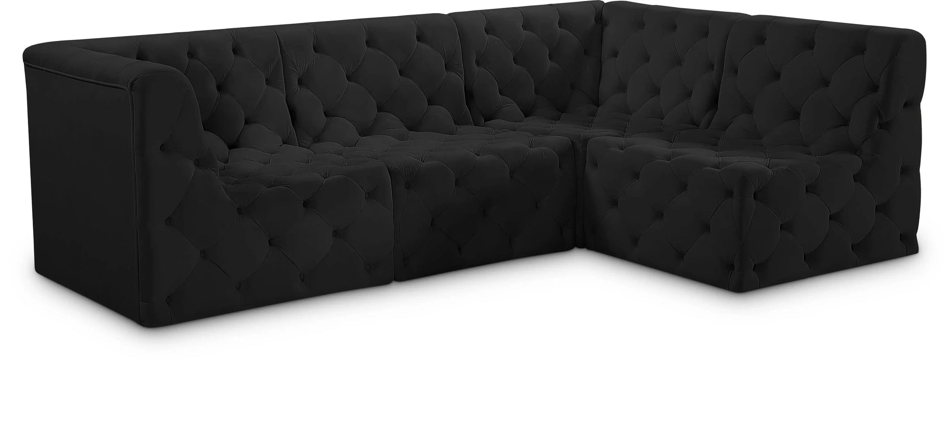 Tuft - 4 Piece Modular Sectional - Best Buy Furniture