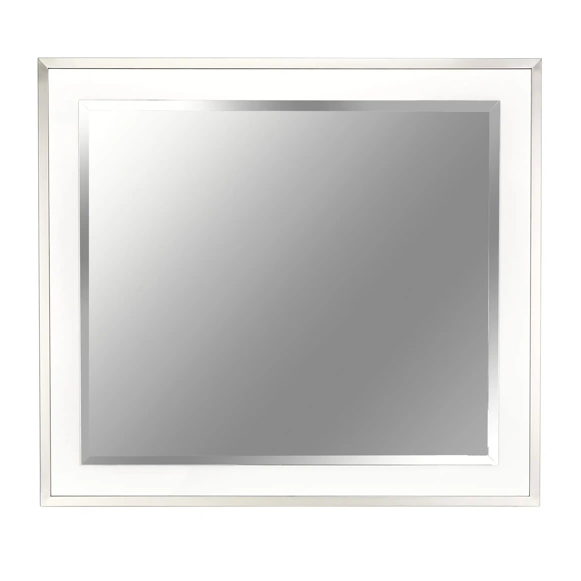 Marquee - Wall Mirror - Cloud White - Best Buy Furniture