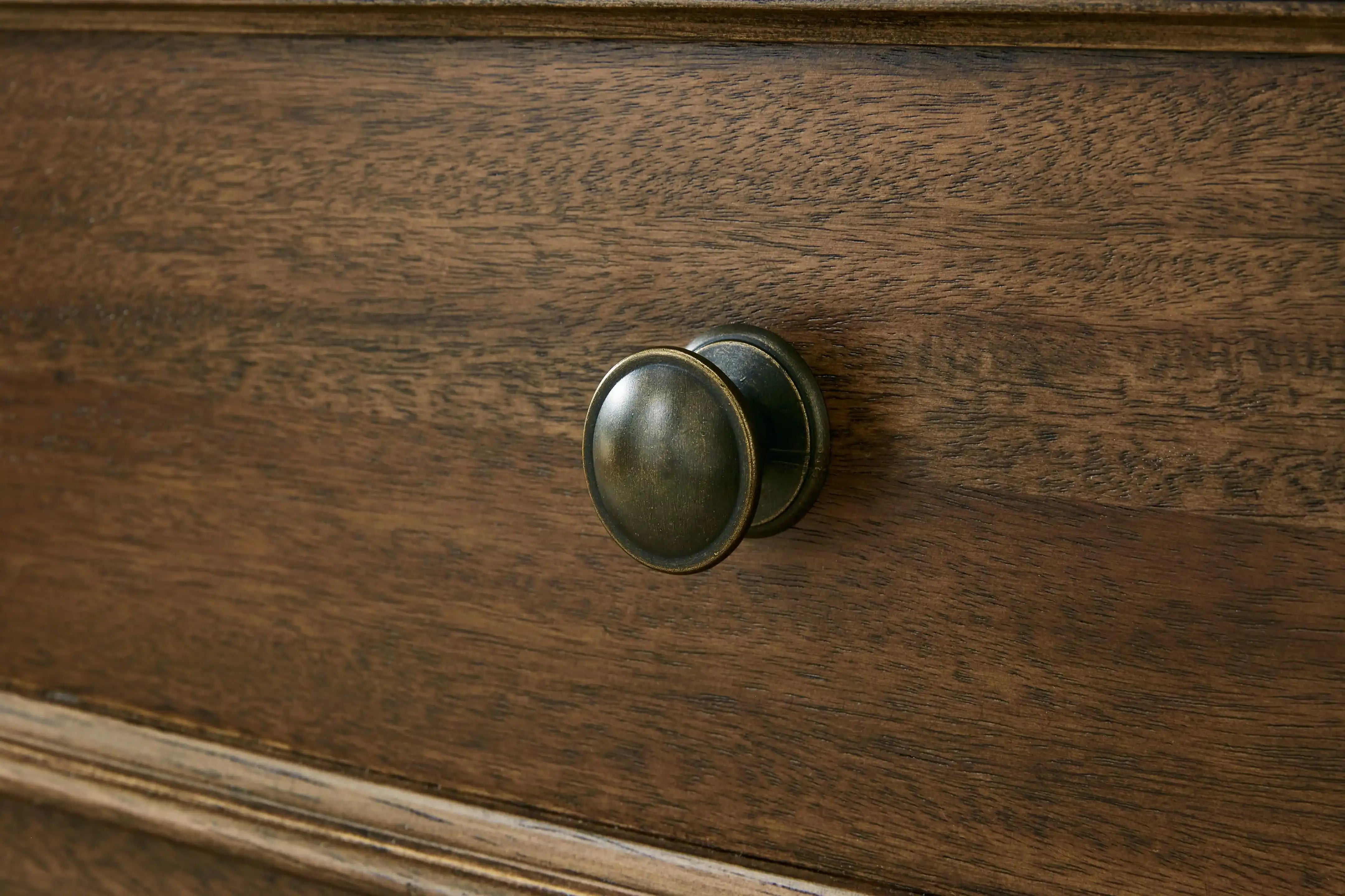 Sturlayne - Dresser And Mirror - Brown - Best Buy Furniture