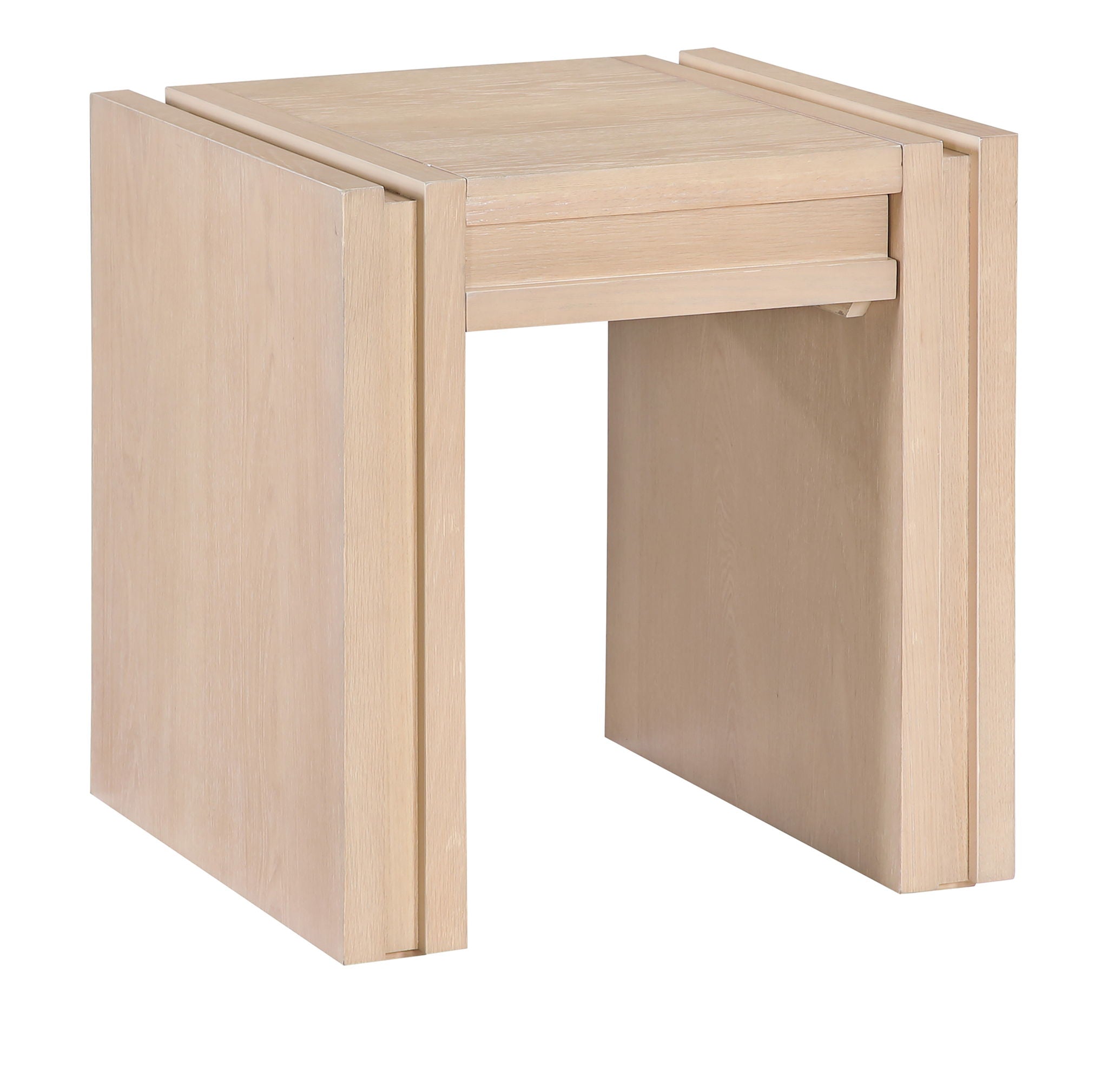 Stanton - Oak Veneer And Solid Wood Table - Best Buy Furniture