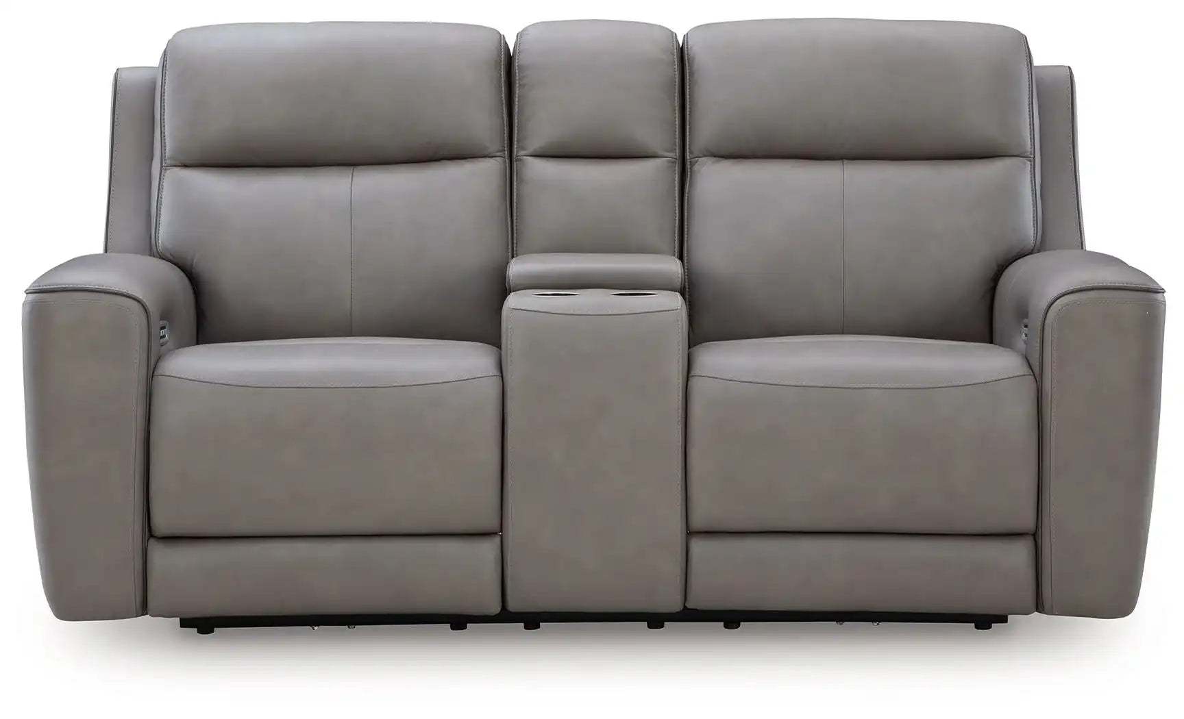 5Z-Comfort - Relaxation - Power Reclining Loveseat with Console / Adj Headrest - Best Buy Furniture