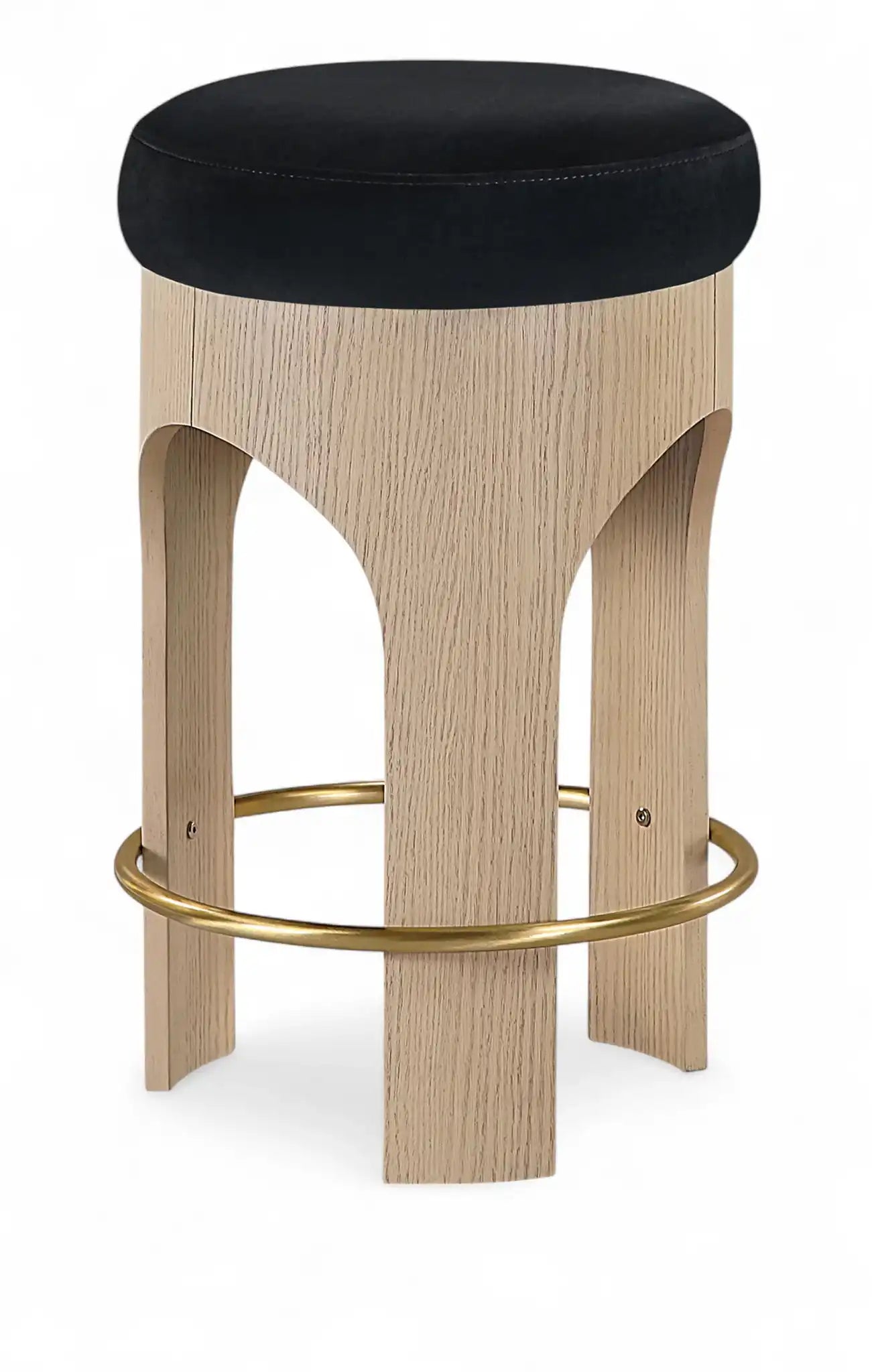 Bocceli - Counter Stool - Natural Base - Best Buy Furniture
