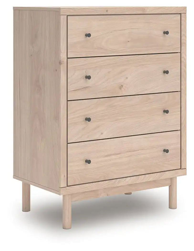 Arloster - Four Drawer Chest - Tan - Best Buy Furniture