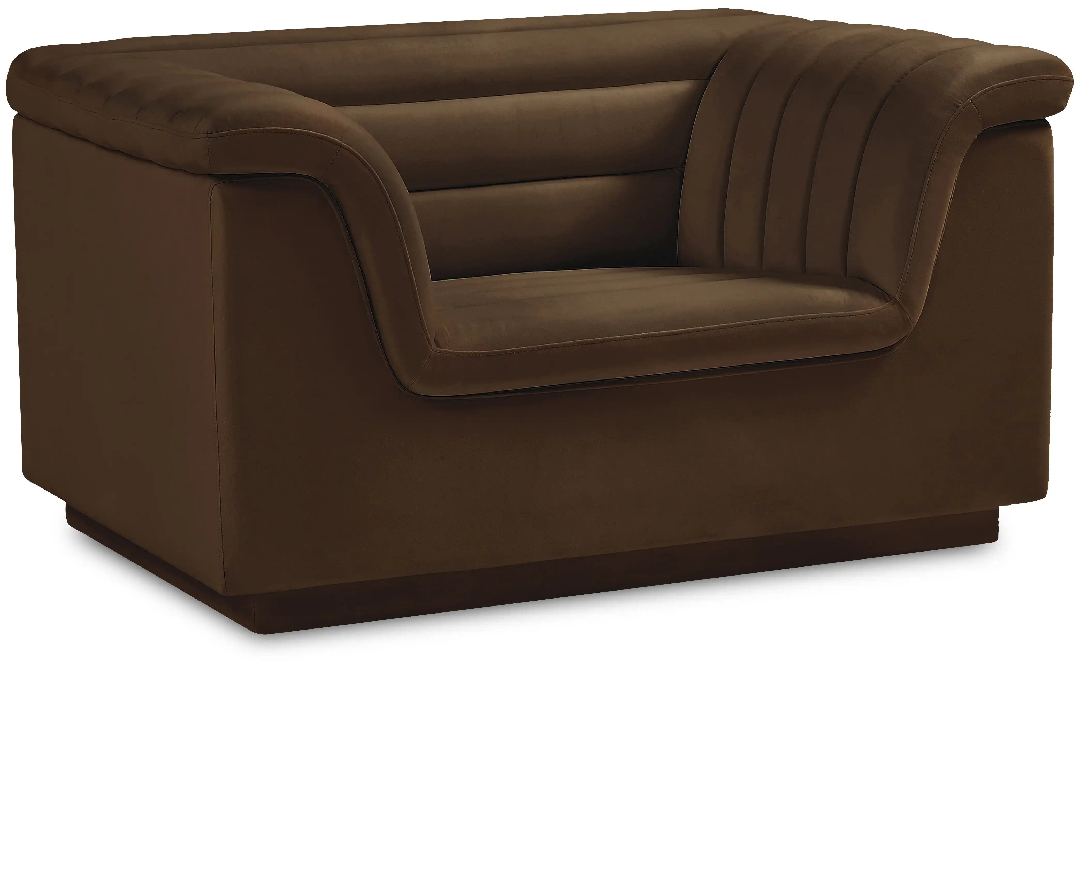 Cascade - Velvet Chair - Best Buy Furniture