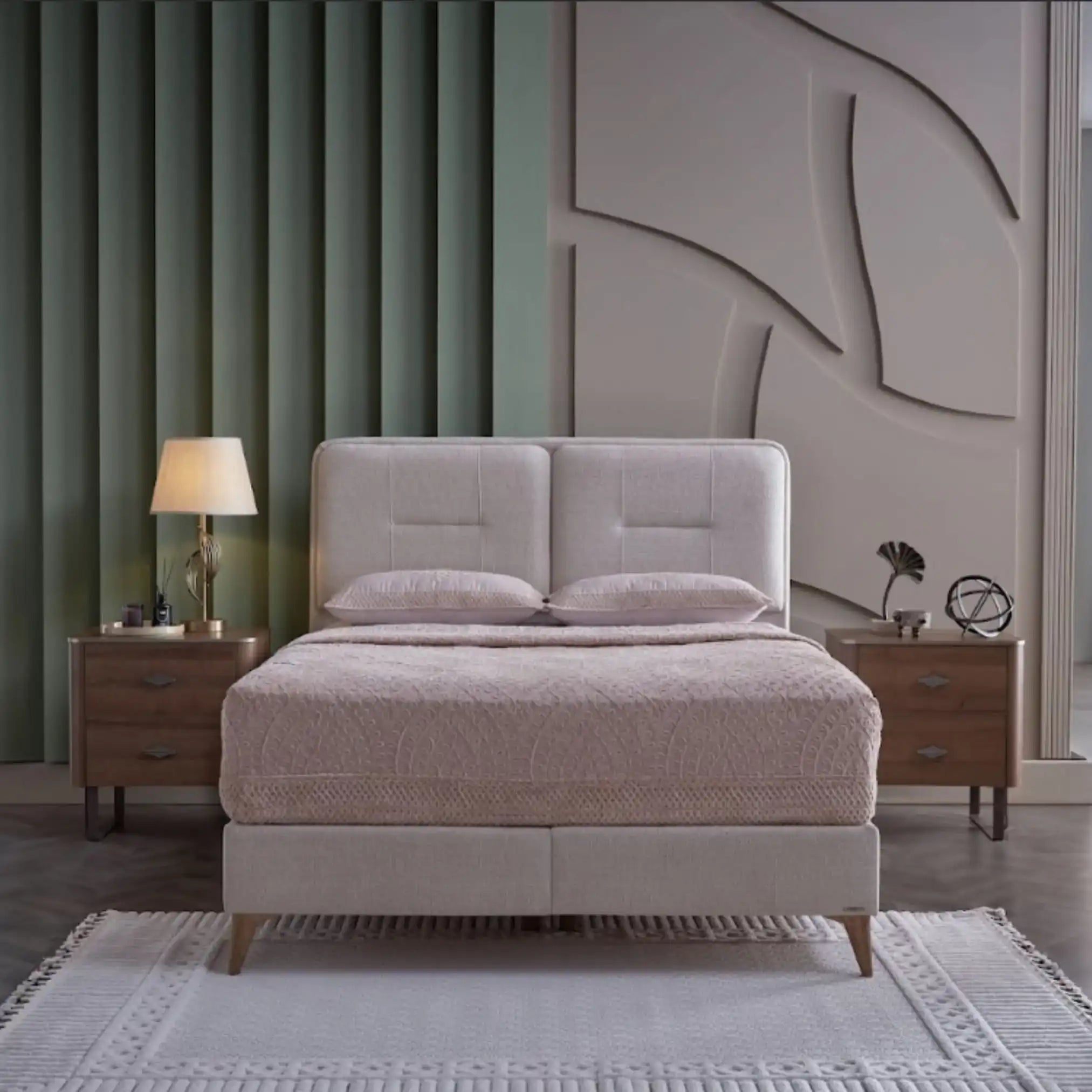 Mirante Luxe Cream Storage Bedroom Set – Queen & King Size - Best Buy Furniture