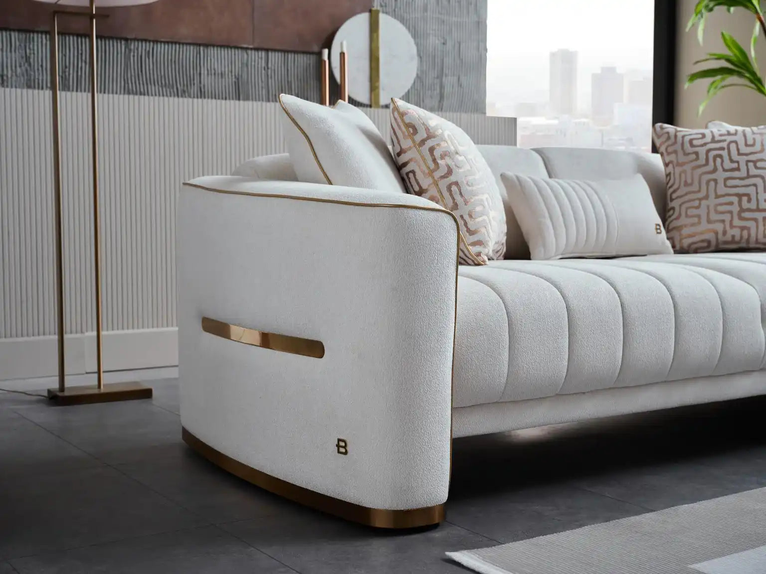 Veronica 94" Wide Convertible Sleeper Sofa – Modern Luxury Design - Best Buy Furniture