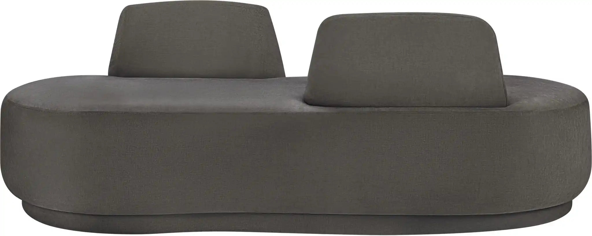 Argyle - Chenille Fabric Chaise / Loveseat