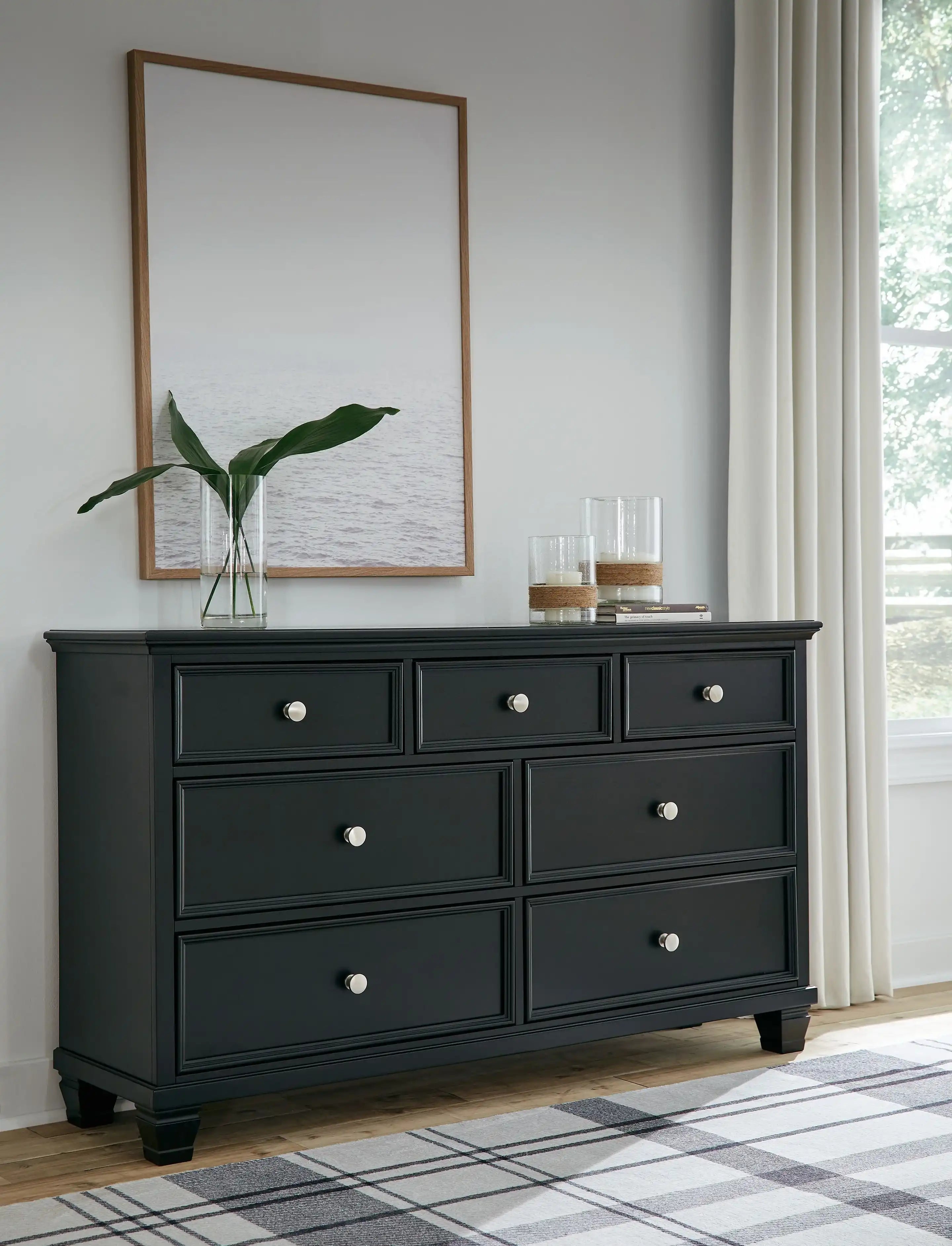 Lanolee - Dresser - Black - Best Buy Furniture