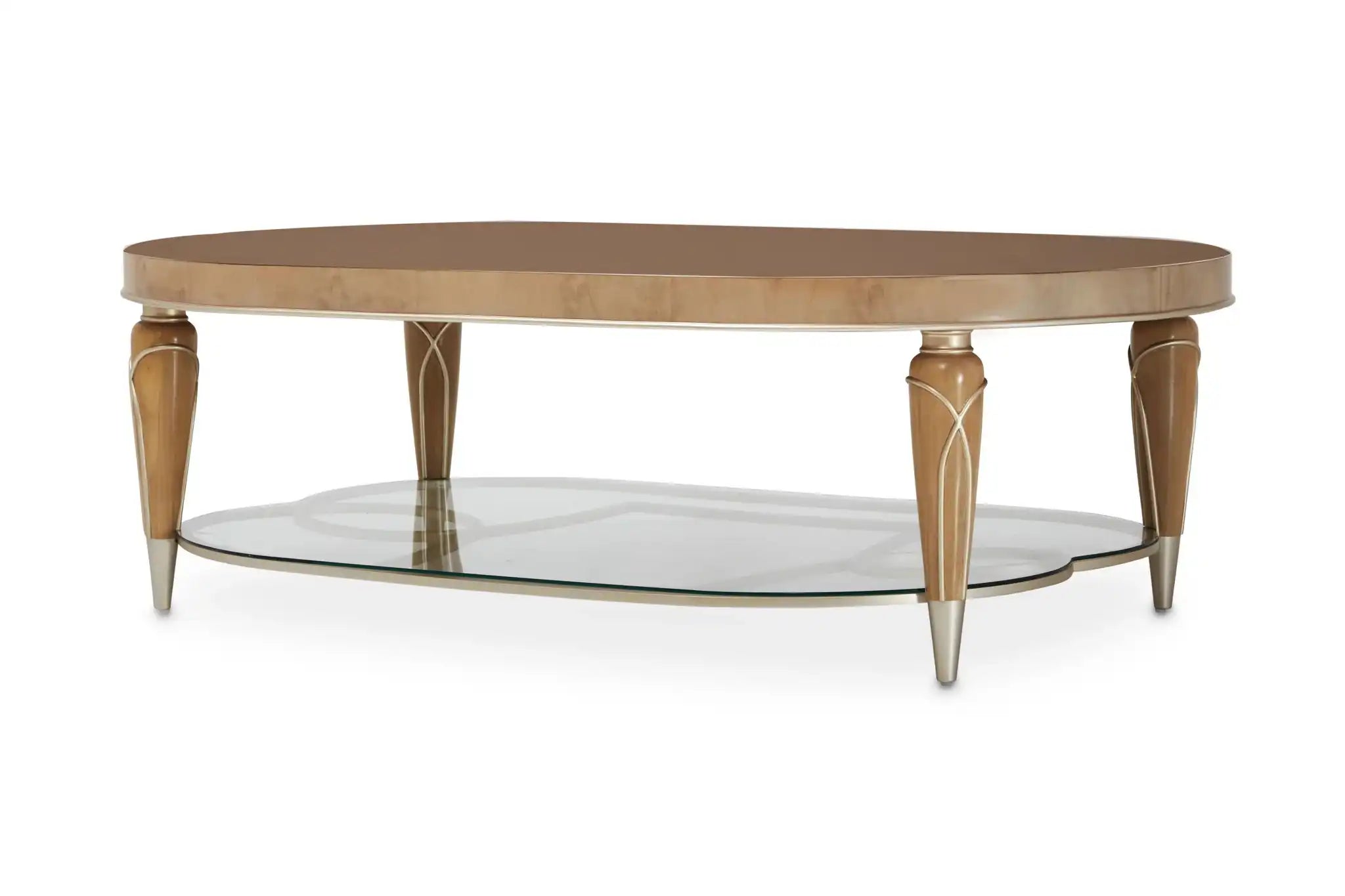 Villa Cherie - Oval Cocktail Table - Best Buy Furniture