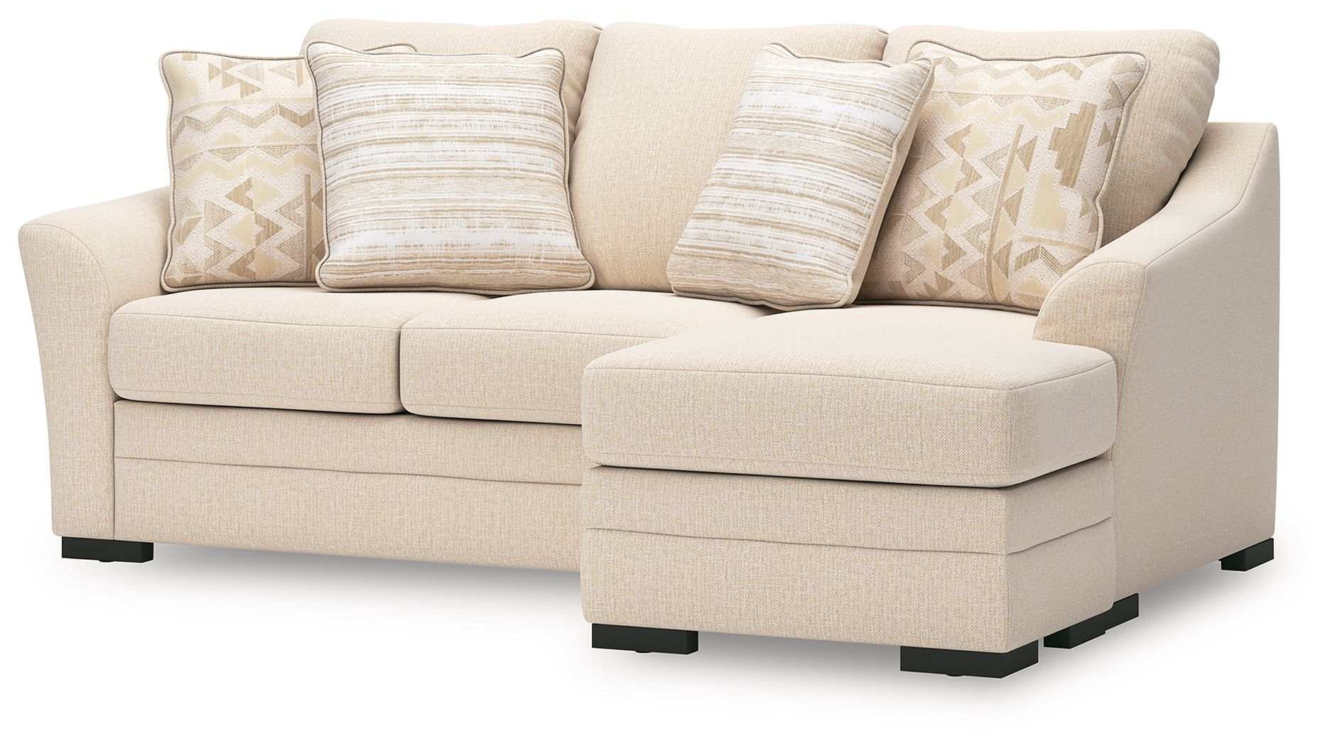 Lango - Sofa Chaise - Jute - Best Buy Furniture