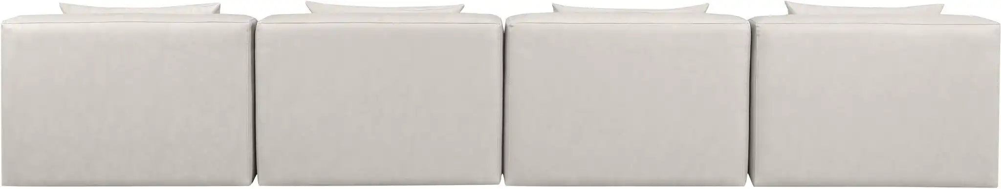 Cube - Modular 4 Seat Armless Sofa