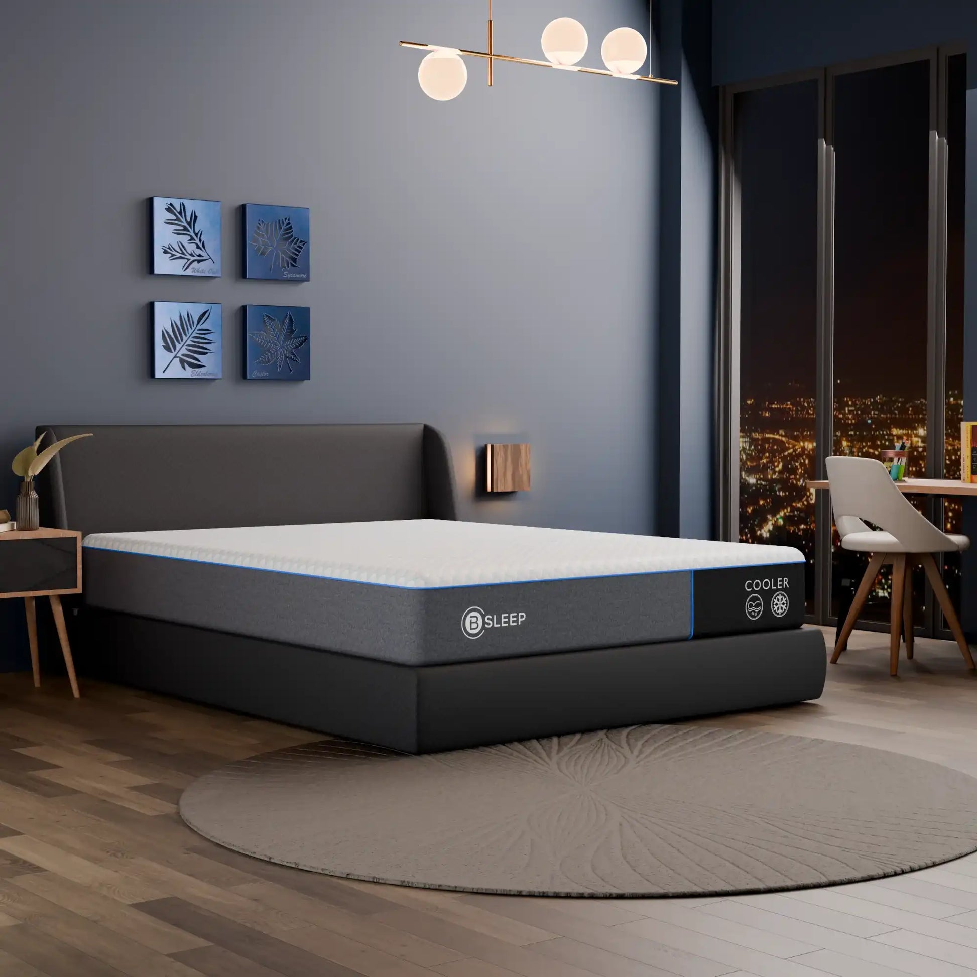 Bsleep 12-inch Cooler Memory Foam Mattress - Best Buy Furniture