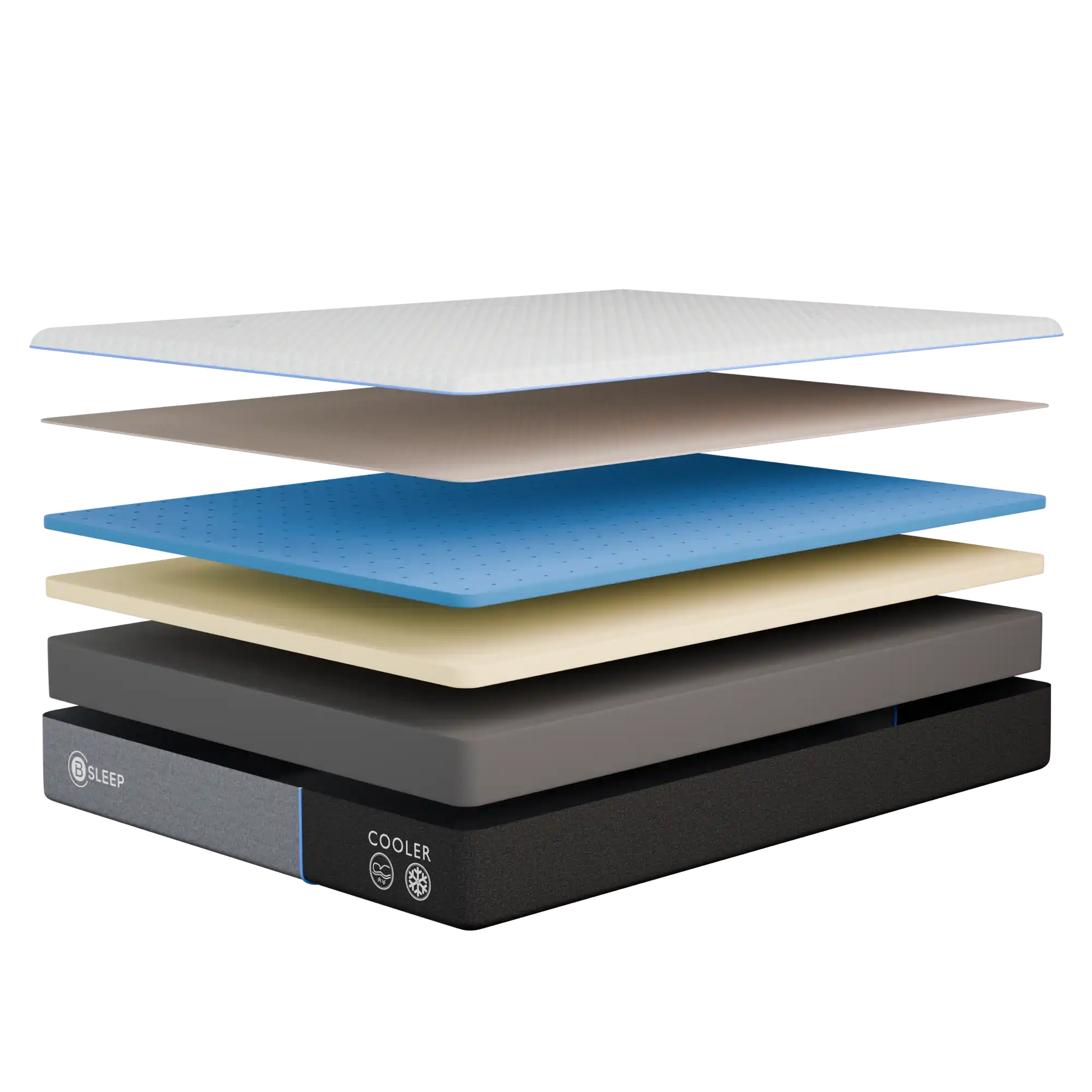 Bsleep 12-inch Cooler Memory Foam Mattress - Best Buy Furniture