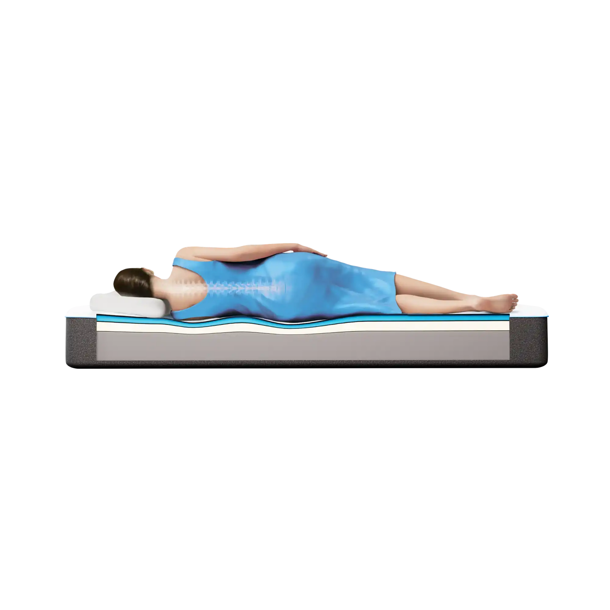 Bsleep 12-inch Cooler Memory Foam Mattress - Best Buy Furniture