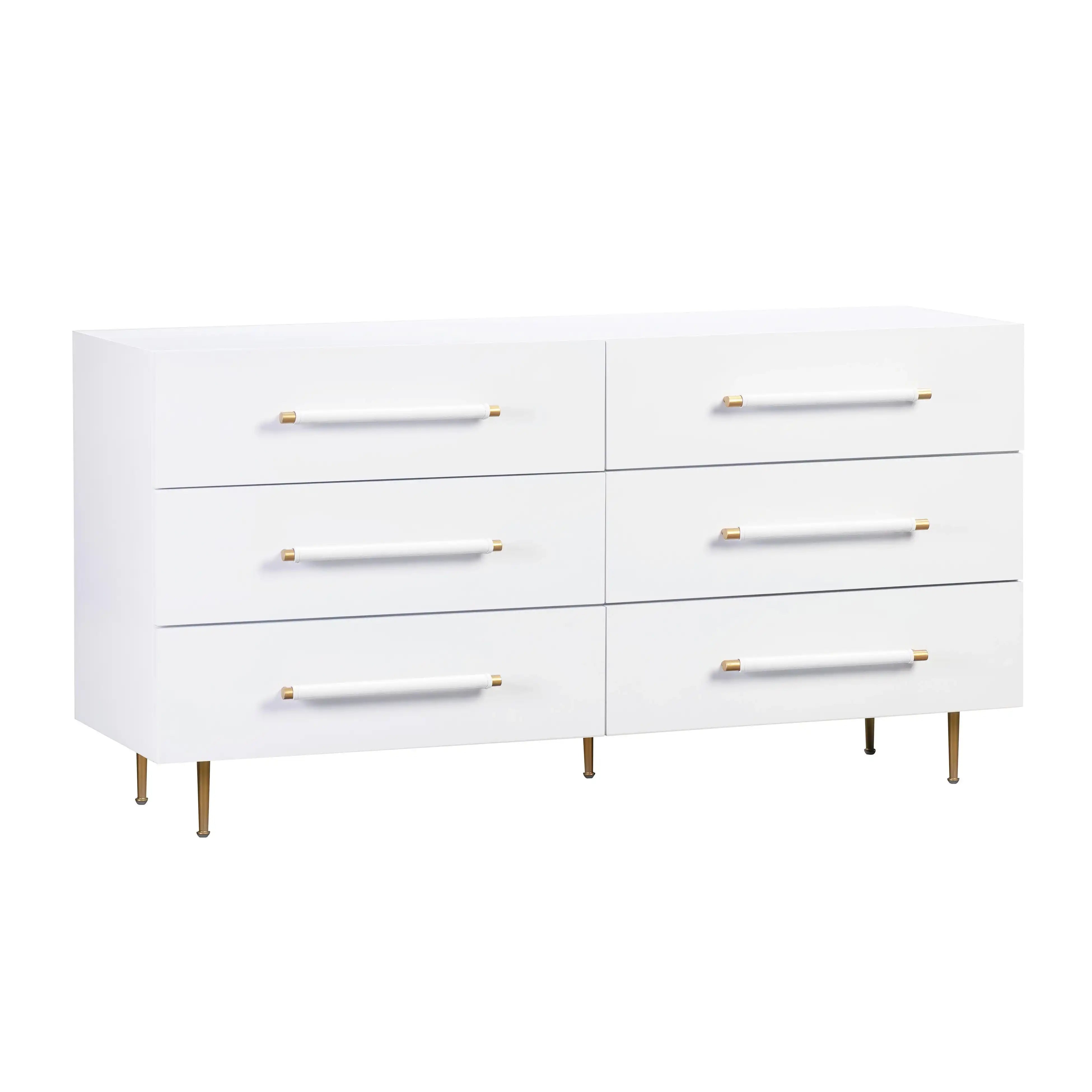 Trident - 6 Drawer Dresser - Best Buy Furniture