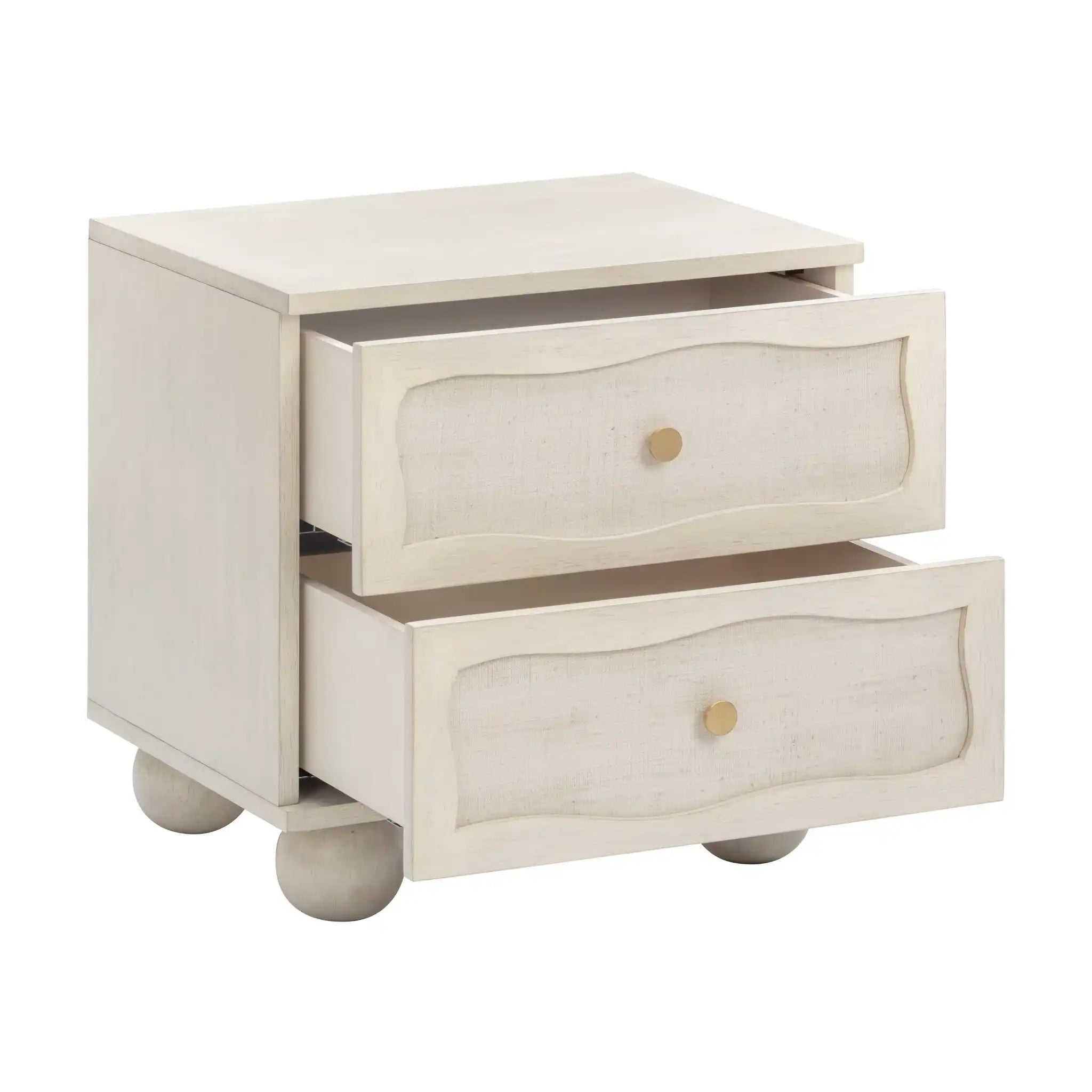 Grappa - Nightstand - Whitewashed