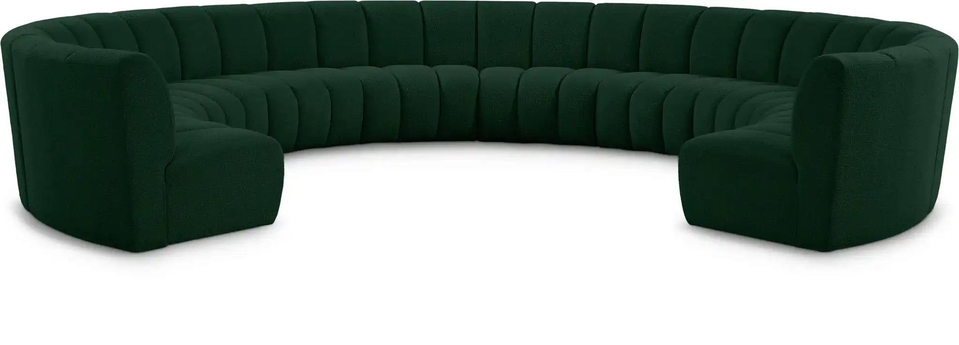 Infinity - 10 Piece Boucle Modular Sectional - Best Buy Furniture