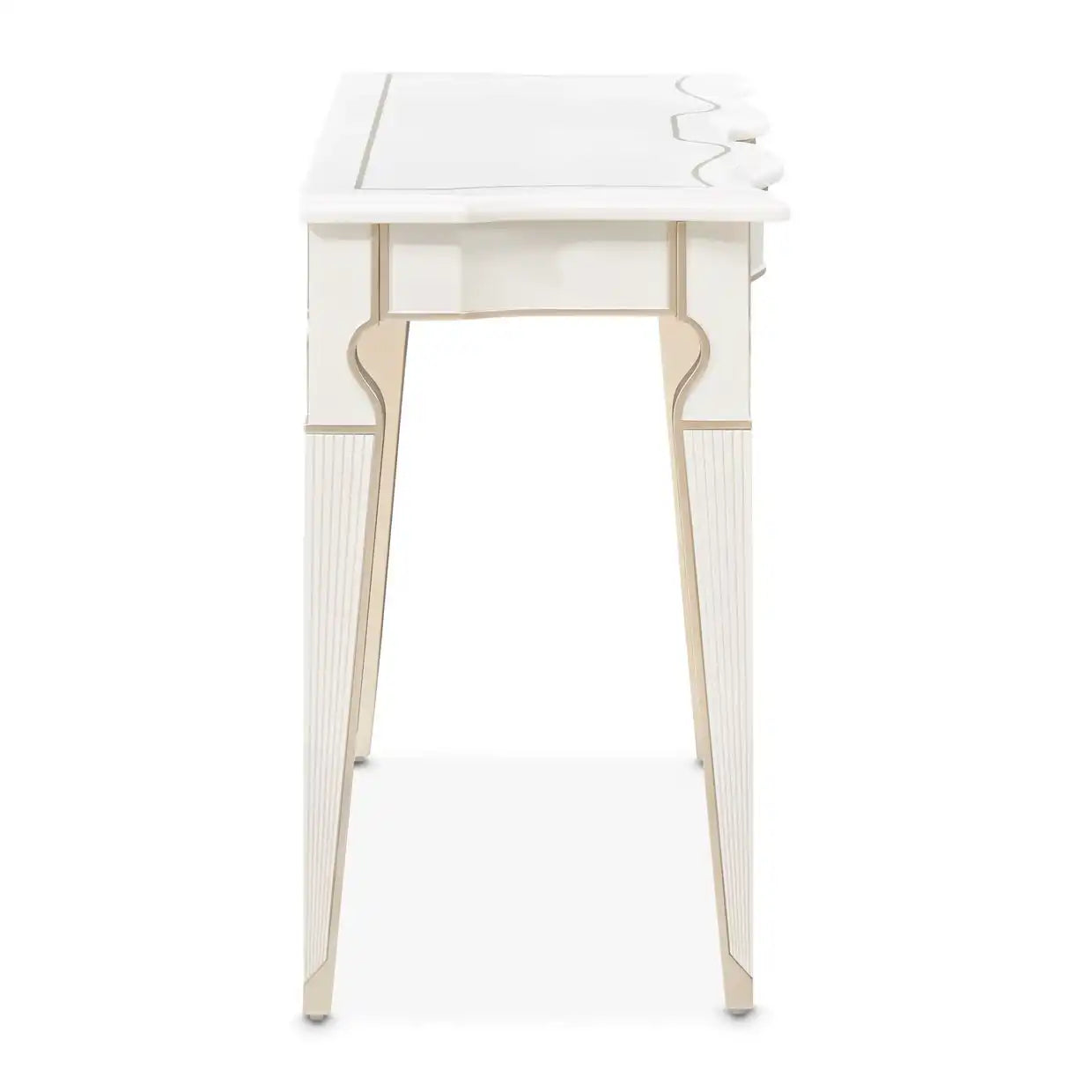La Marisia - Console Table - Creamy Pearl - Best Buy Furniture