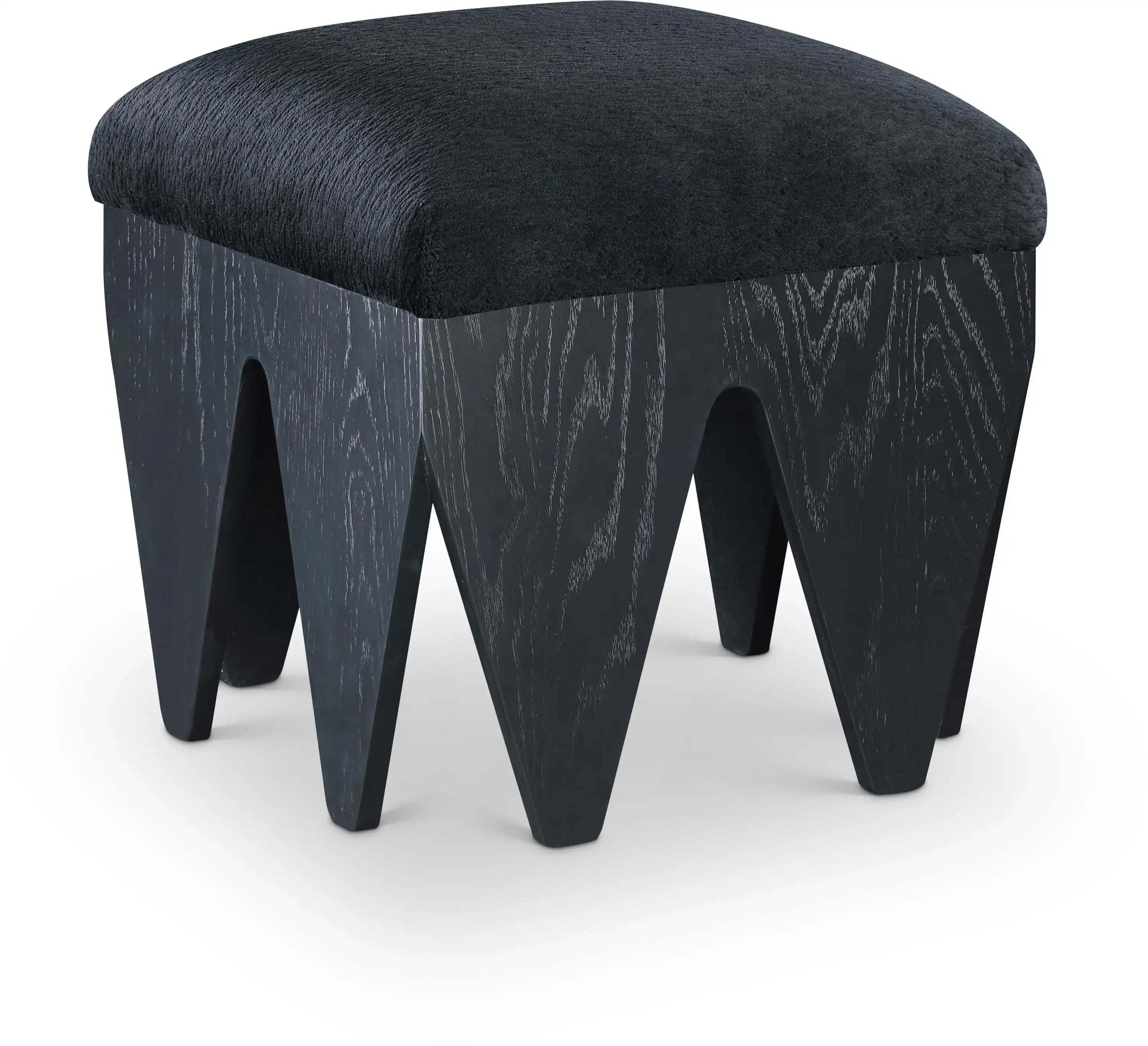 Altair - Fabric Bench - Black Base - Best Buy Furniture