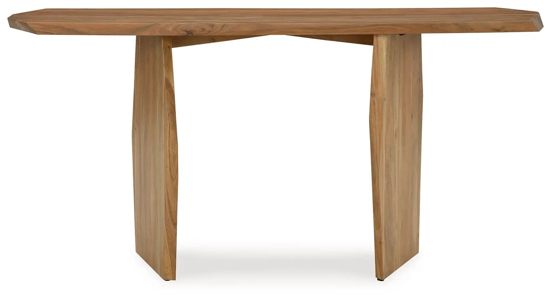 Holward - Console Sofa Table - Natural - Best Buy Furniture