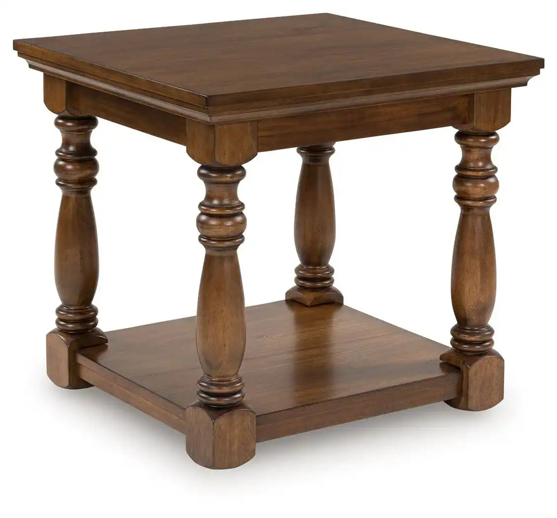 Sturlayne - Rectangular End Table - Brown - Best Buy Furniture