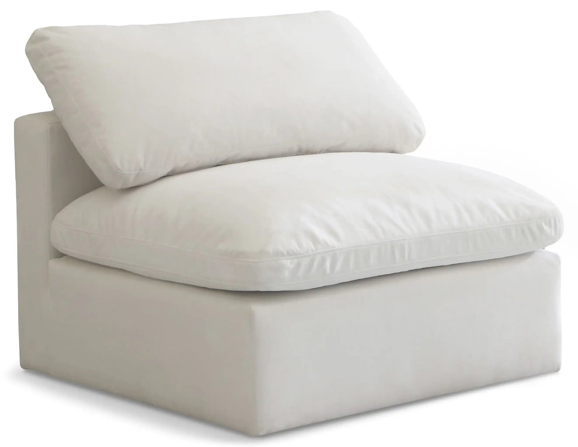 Plush - Modular Armless Chair - Best Buy Furniture