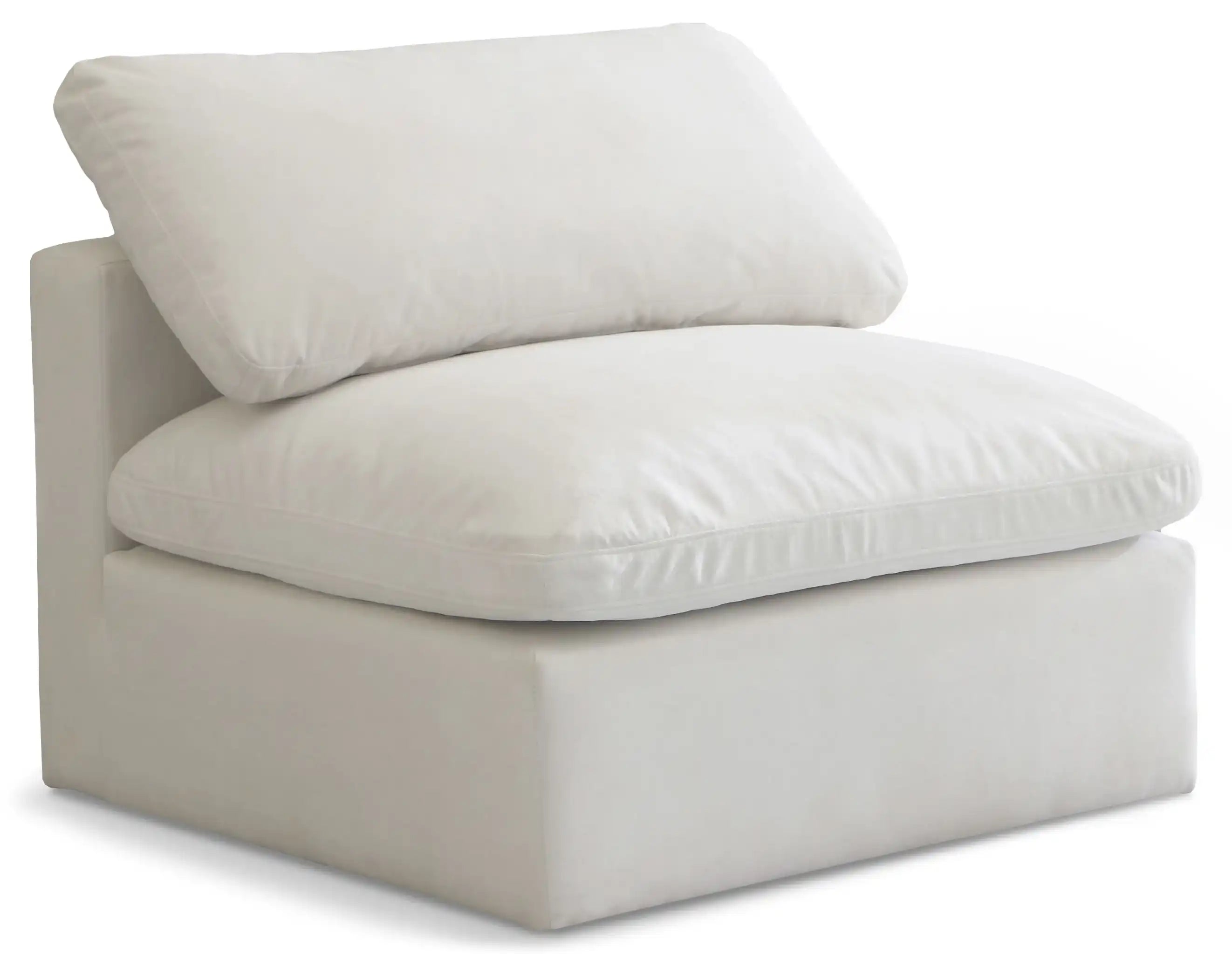 Plush - Modular Armless Chair - Best Buy Furniture