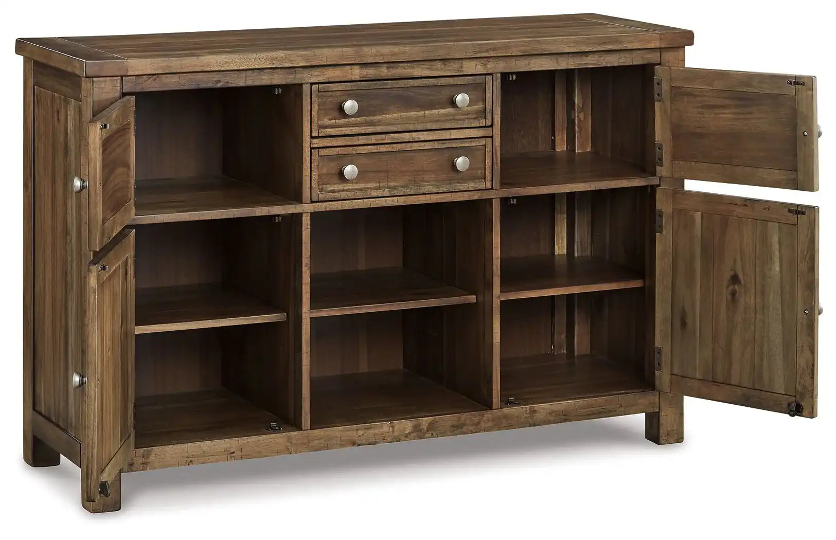 Moriville - Dining Room Server - Grayish Brown - Best Buy Furniture