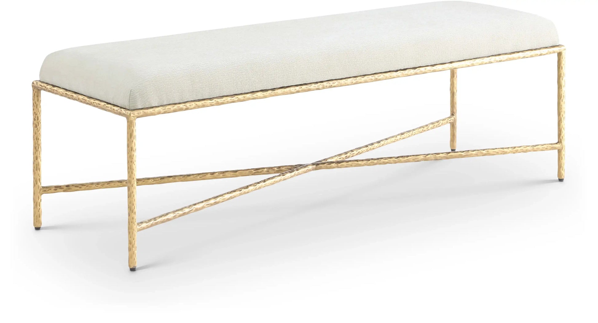 Valley - Bench With Gold Frame - Best Buy Furniture