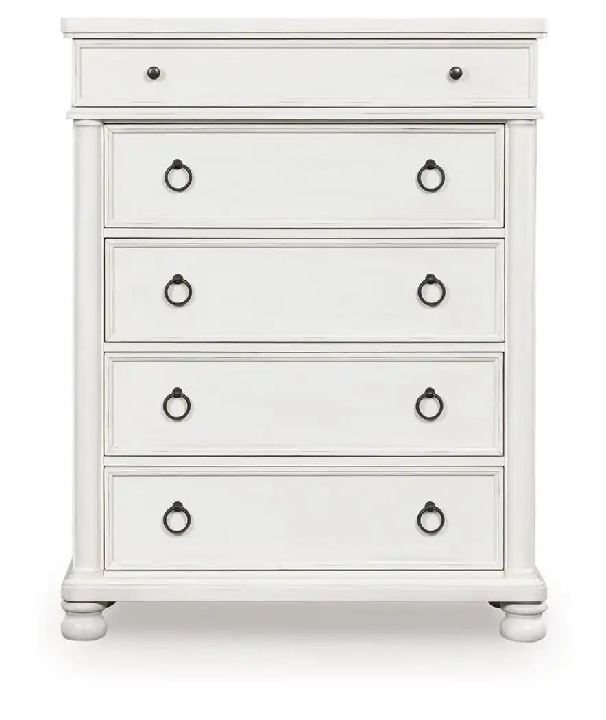 Rowlenstown - Five Drawer Chest - Best Buy Furniture