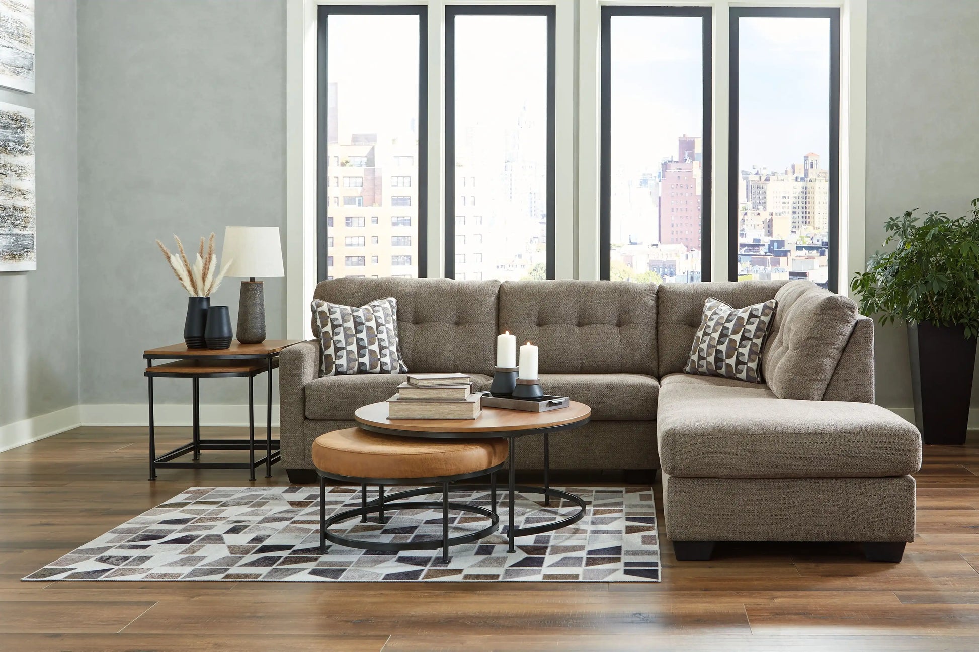 Mahoney - Sectional - Best Buy Furniture